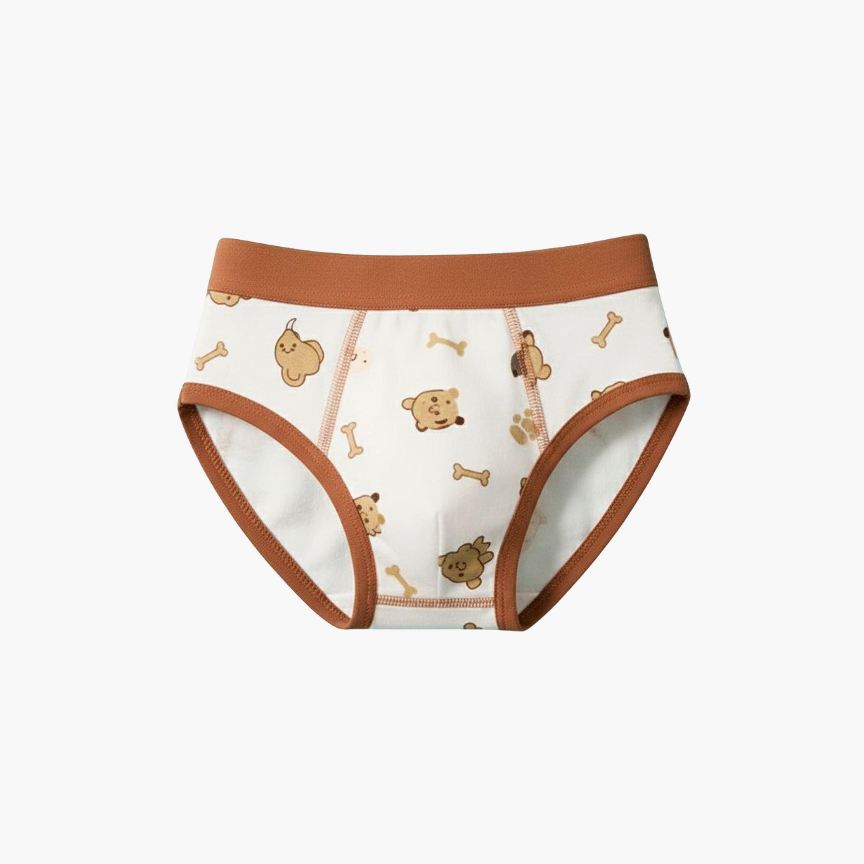 Babyqlo 4-Piece Cotton Printed Briefs Set-boys-clothing-innerwear-boxersandbriefs-image-2