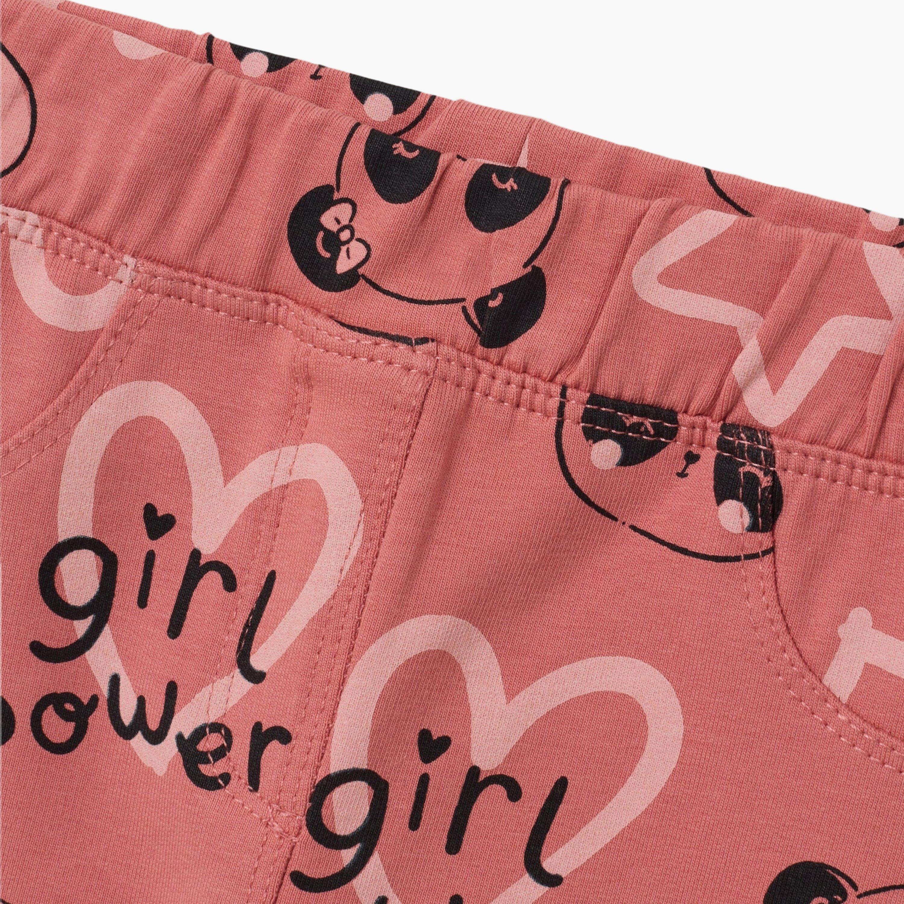 ليجنز بطبعة "باندا" وخصر مطاطي من اوه في اس-baby-girls-clothing-bottoms-leggings-image-3