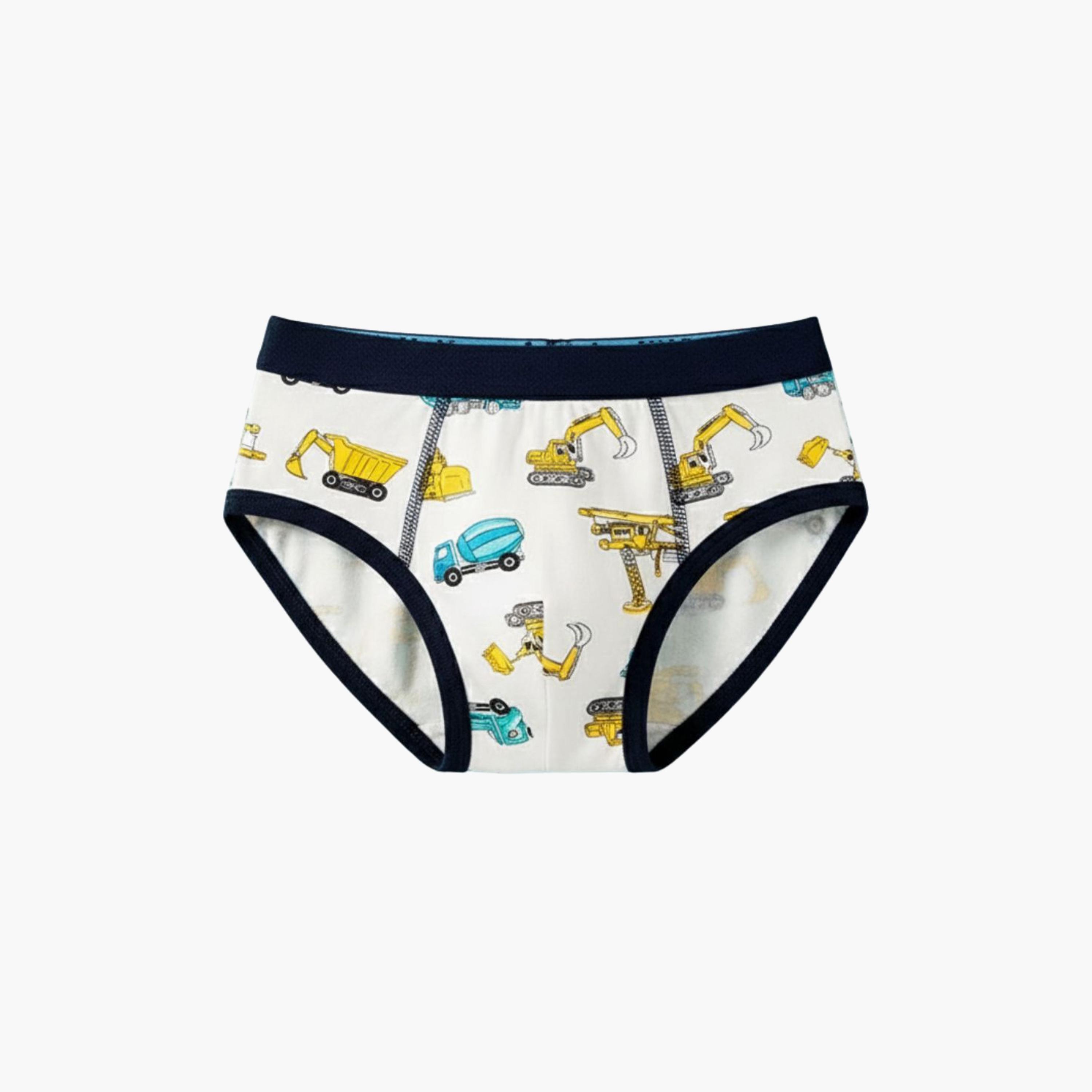 Babyqlo 4-Piece Cotton Fun Print Briefs Set-boys-clothing-innerwear-boxersandbriefs-image-2