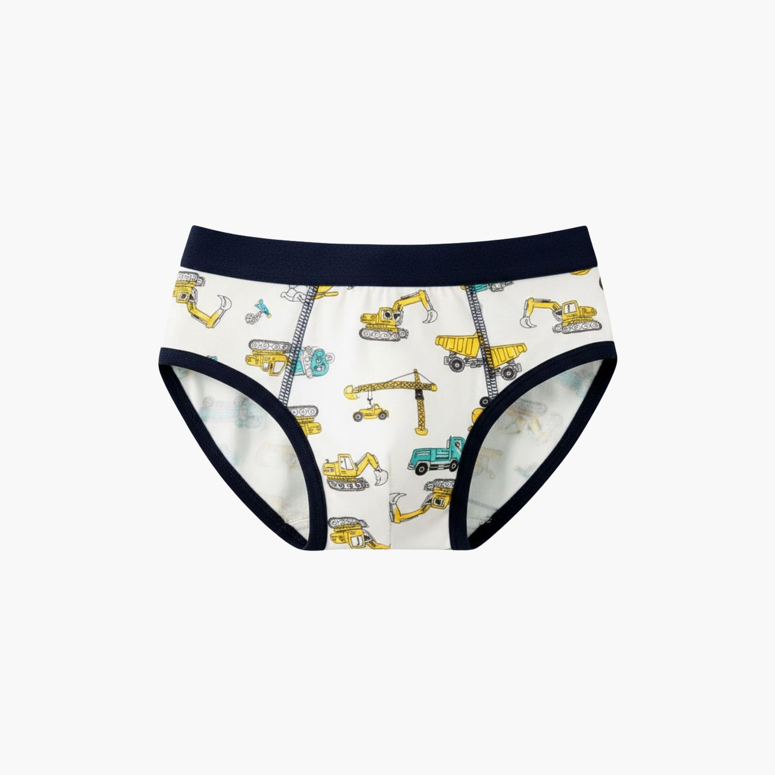 Babyqlo 4-Piece Cotton Fun Print Briefs Set-boys-clothing-innerwear-boxersandbriefs-image-4