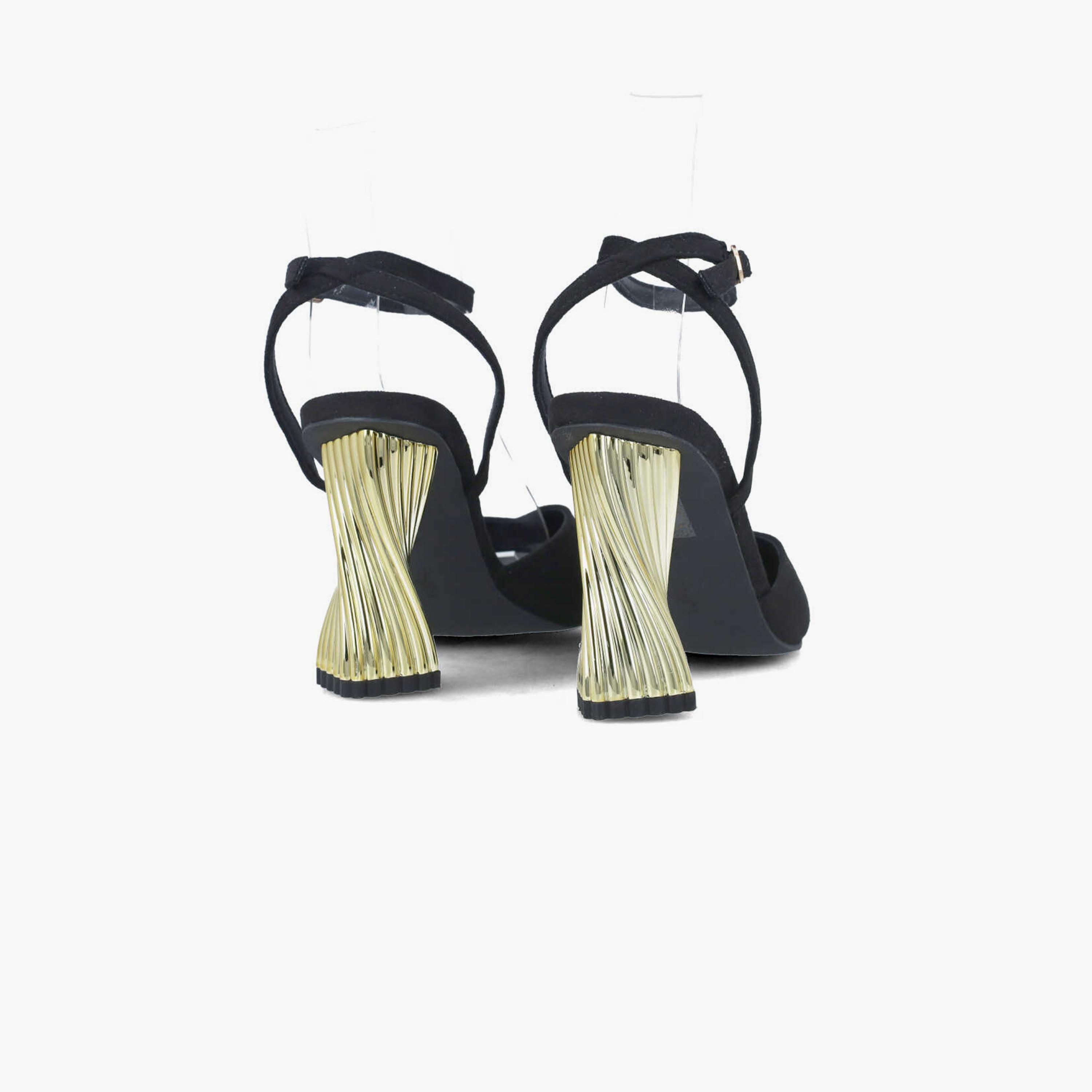 Menbur Women's Metallic Pumps with Strap | 24620-women-shoes-heels-image-3
