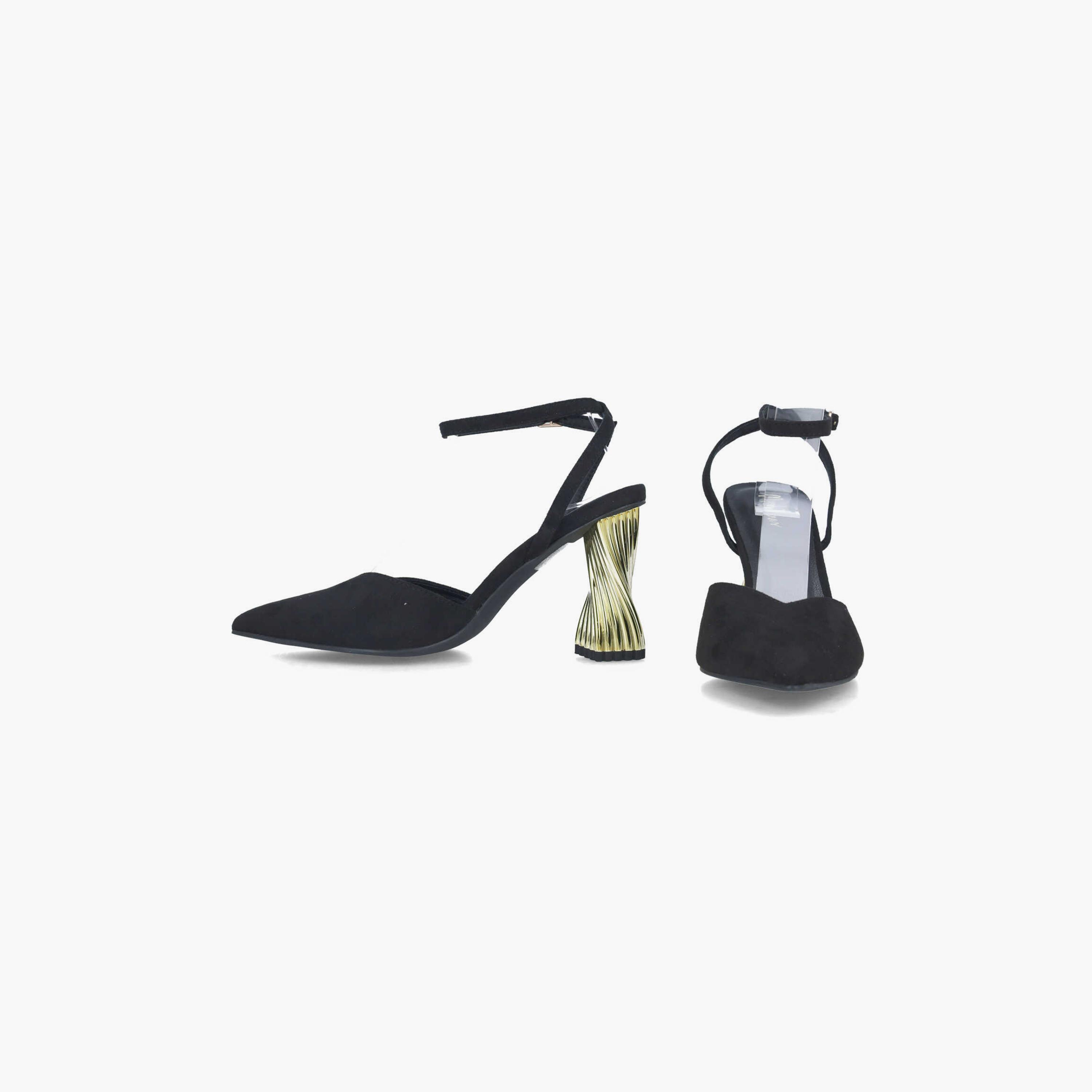 Menbur Women's Metallic Pumps with Strap | 24620-women-shoes-heels-image-5