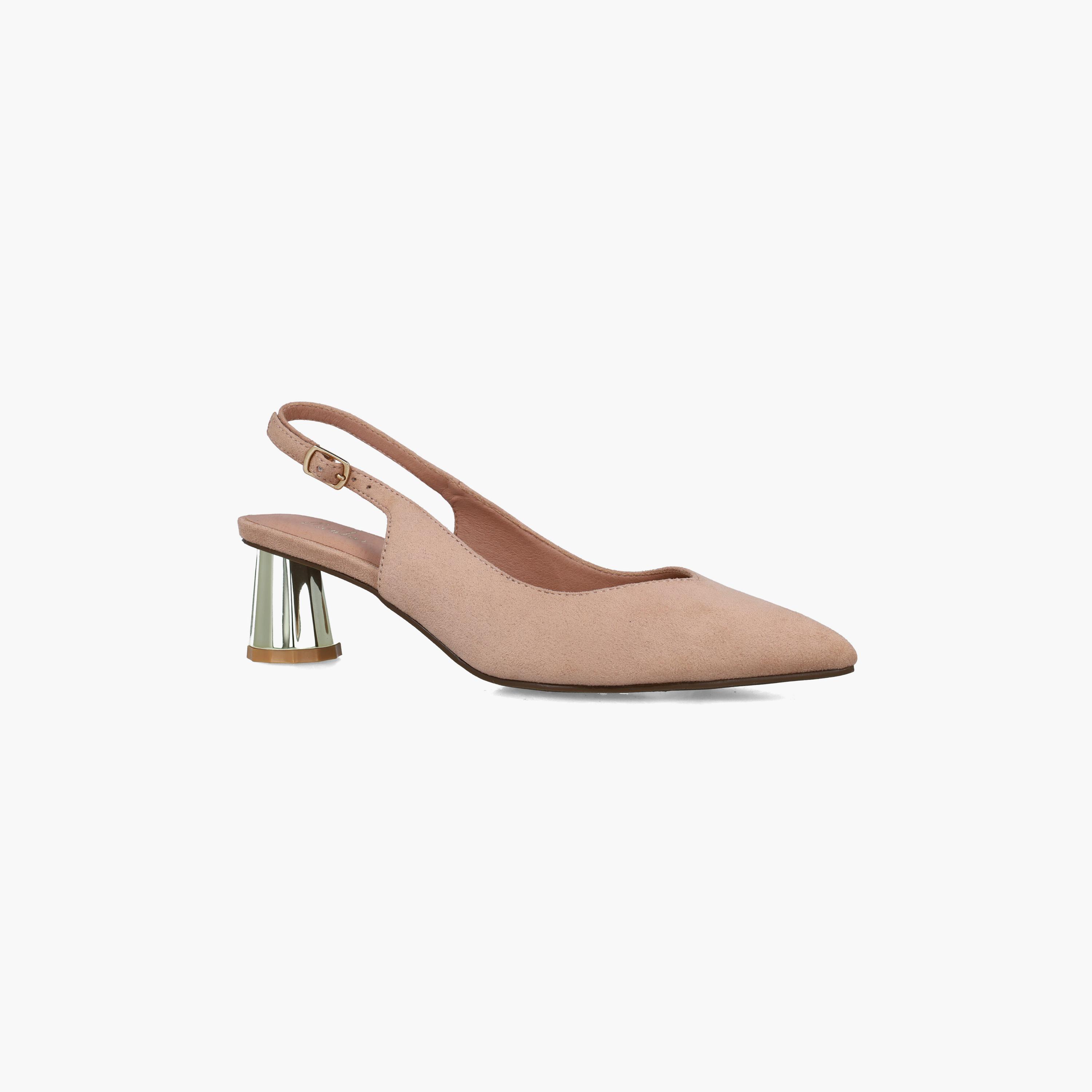 Menbur Women's Metallic Pumps with Strap | 24622-women-shoes-heels-image-1