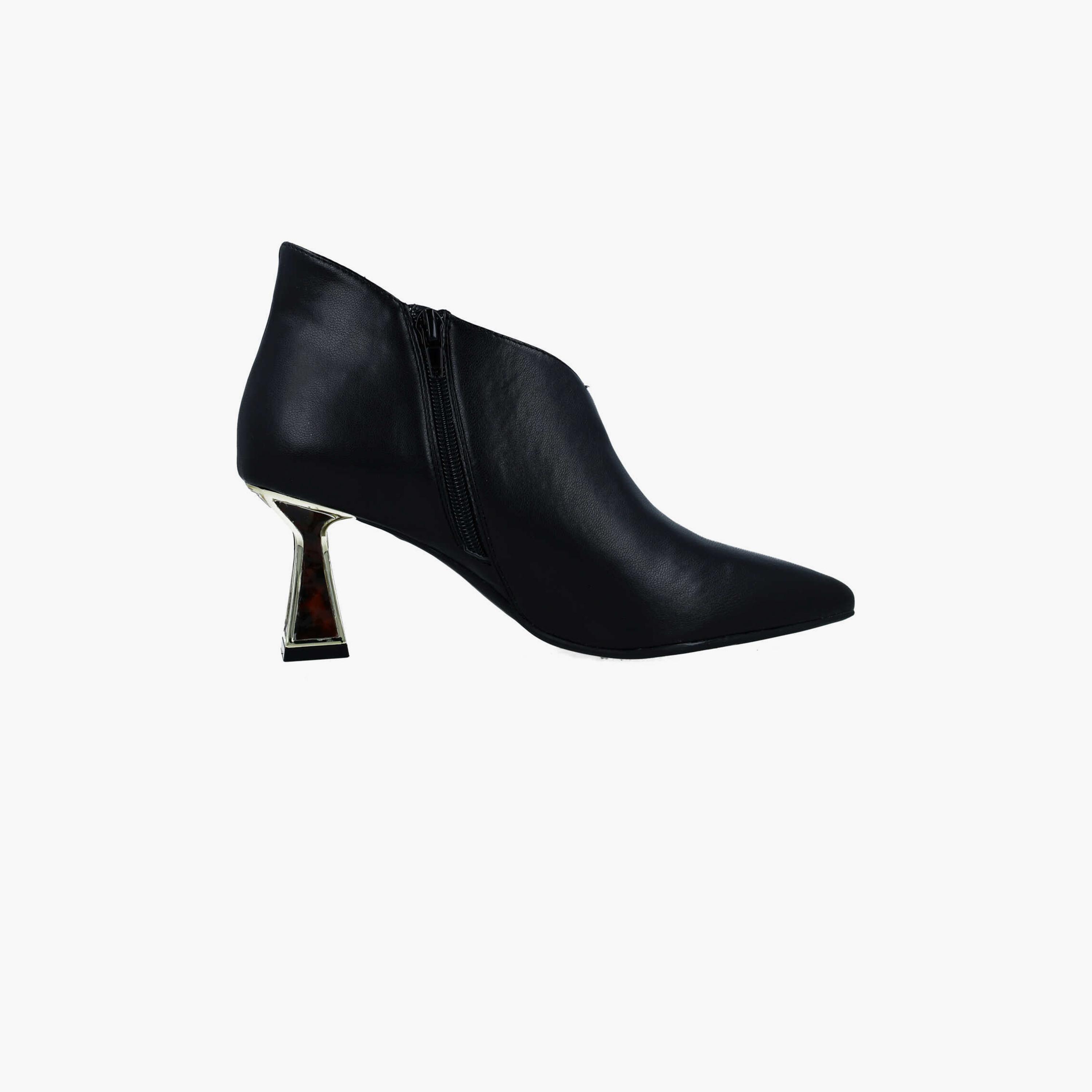 Menbur Women's Metallic Ankle Boots With Pointed Toe | 24635-women-shoes-boots-image-2