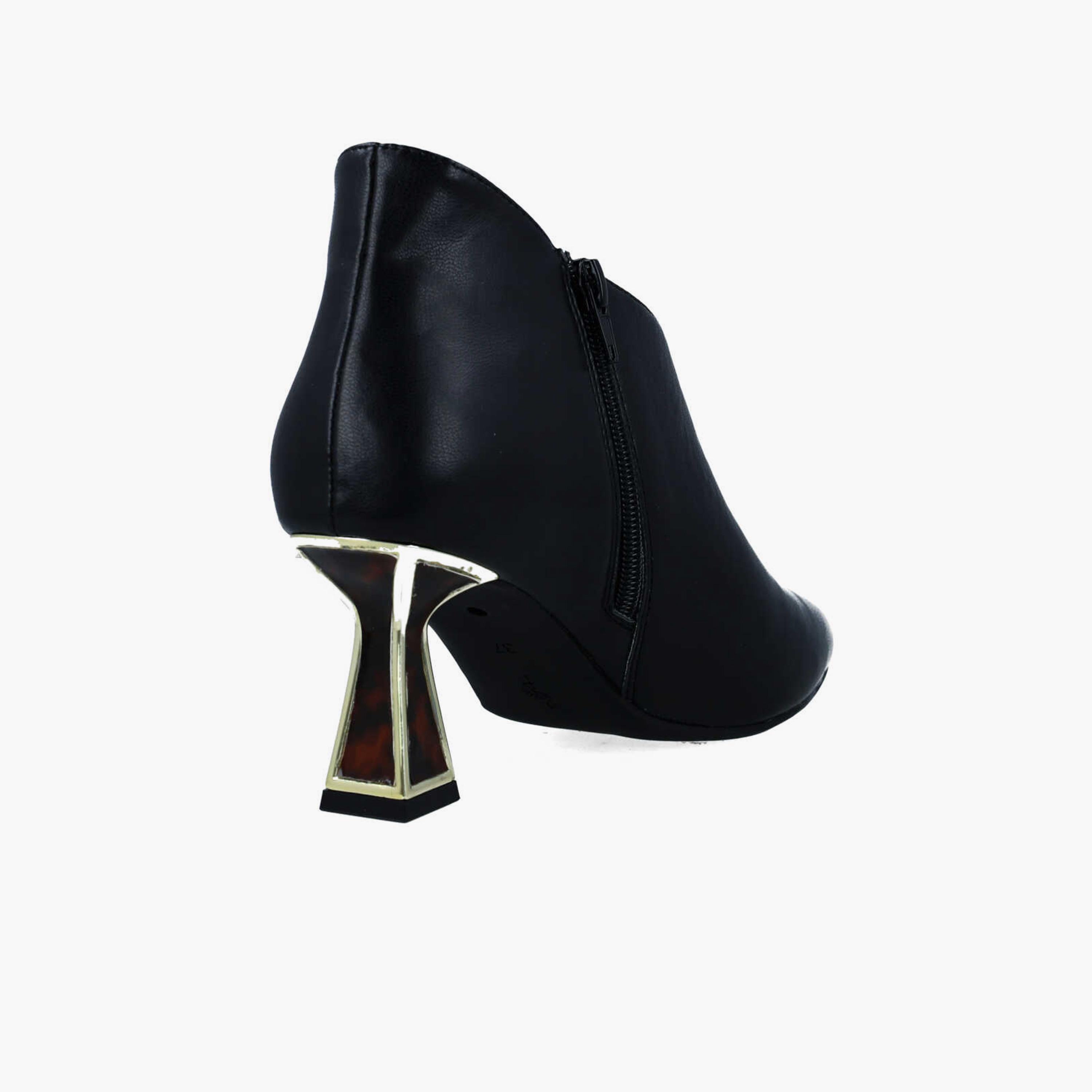 Menbur Women's Metallic Ankle Boots With Pointed Toe | 24635-women-shoes-boots-image-3