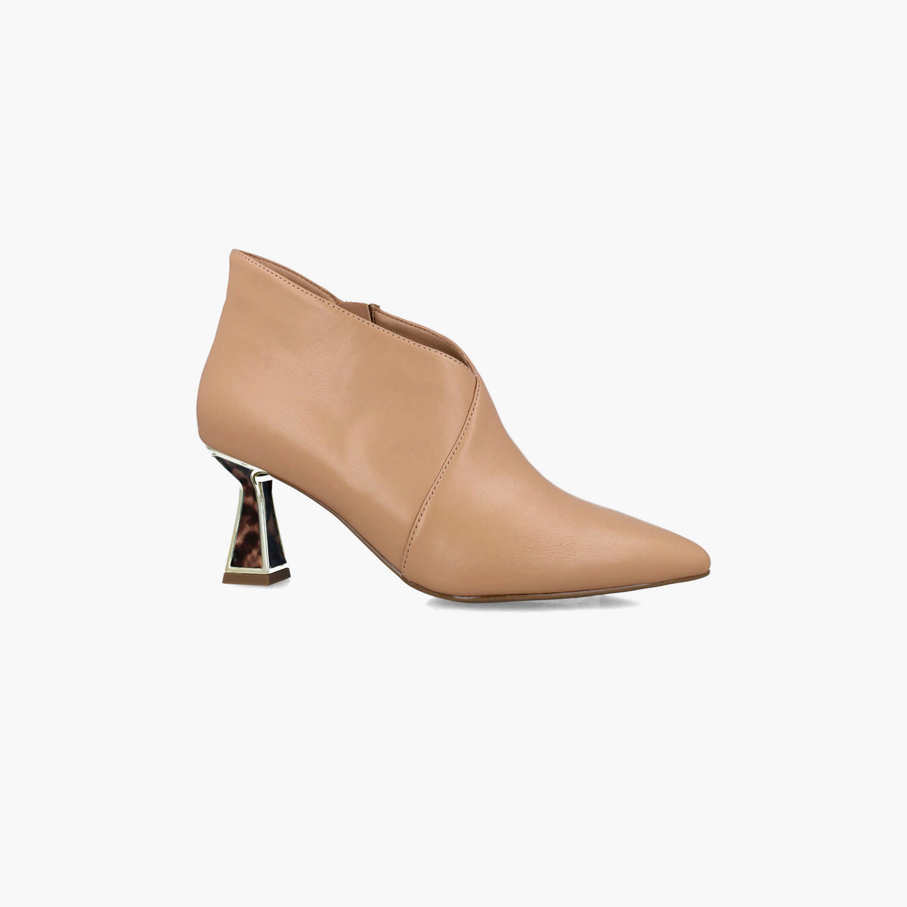Menbur Women's Metallic Ankle Boots With Pointed Toe | 24635-women-shoes-boots-image-1