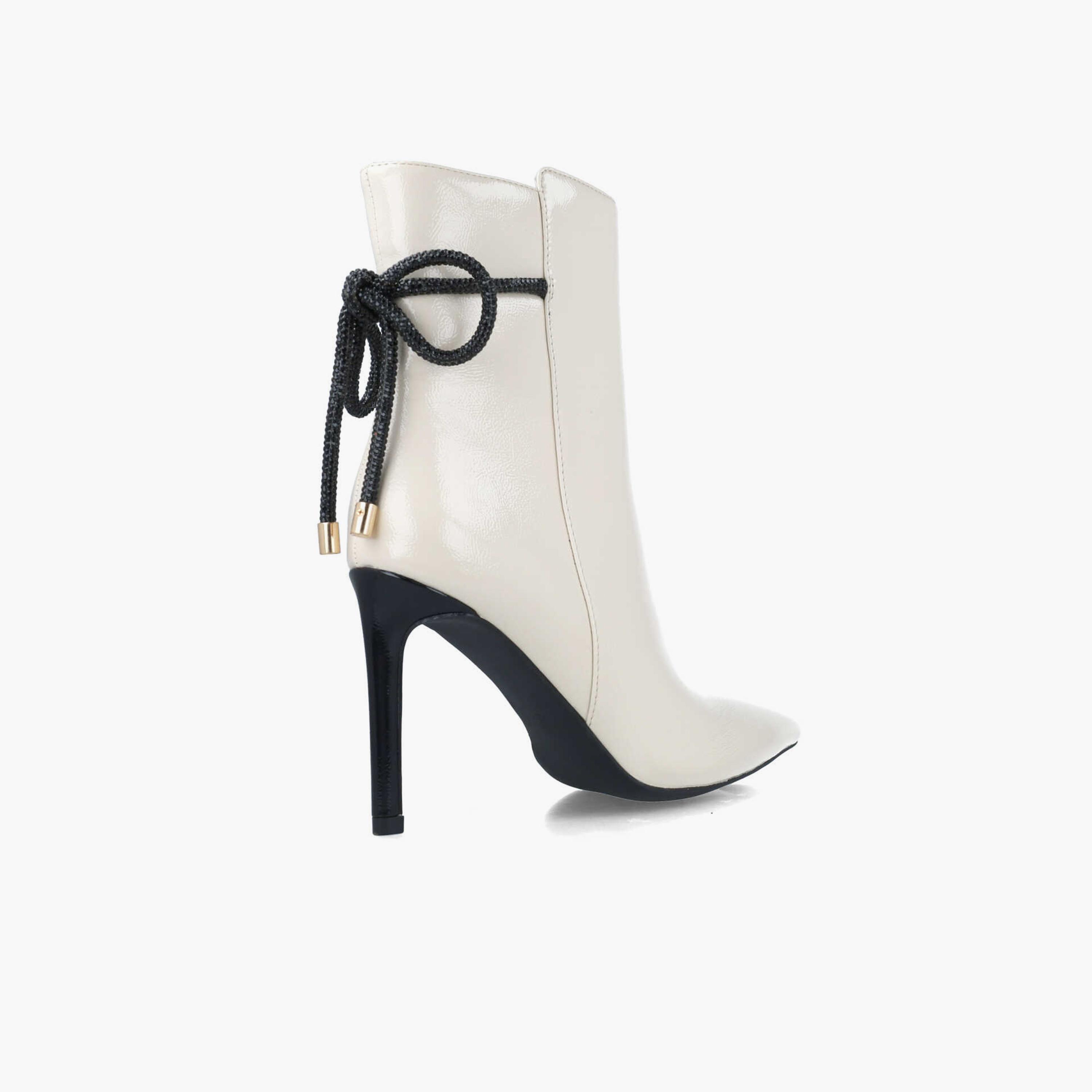 Menbur Women's Ankle Boots with Knot | 24639-women-shoes-boots-image-3