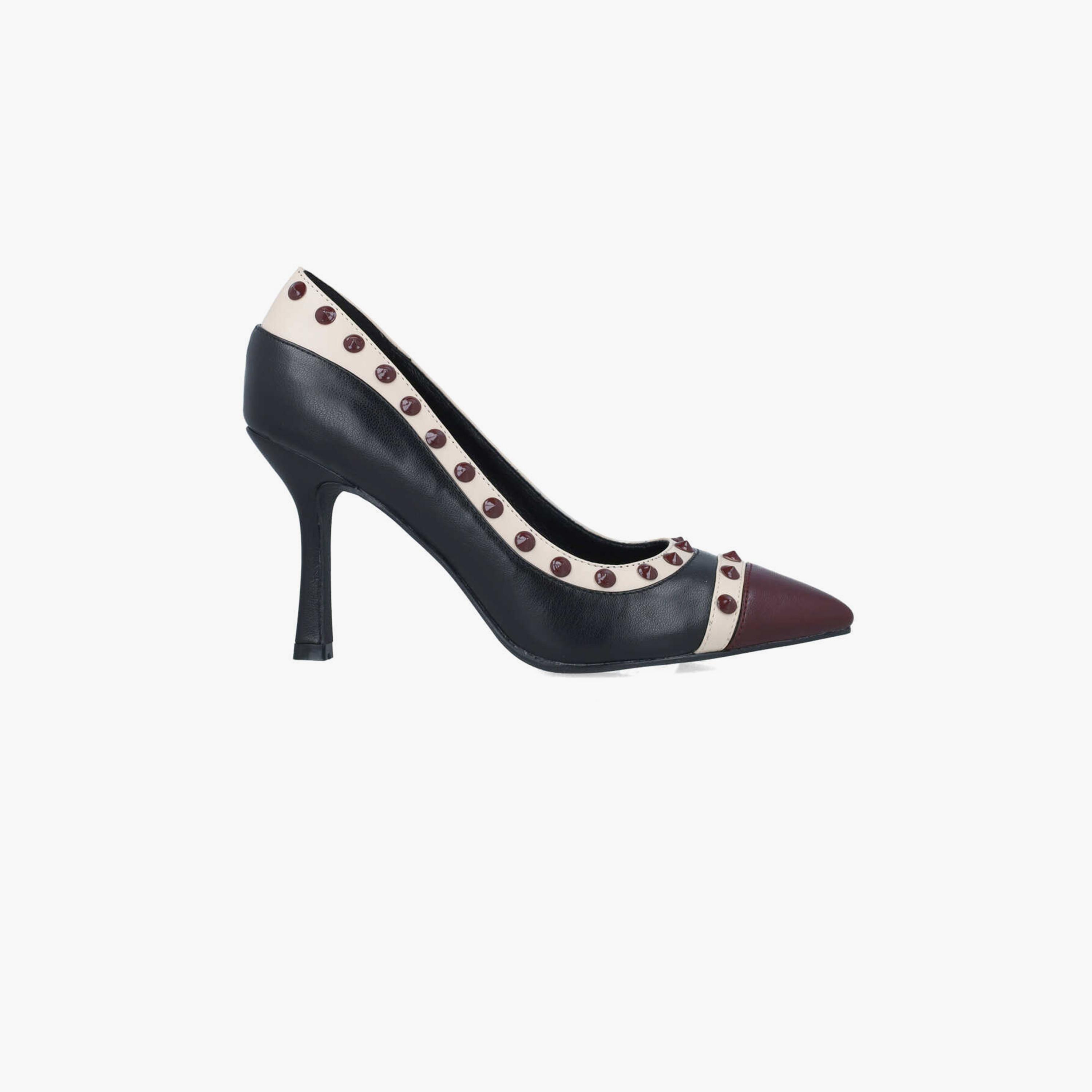 Menbur Women's Pumps with Studded Accent | 24657-women-shoes-heels-image-2