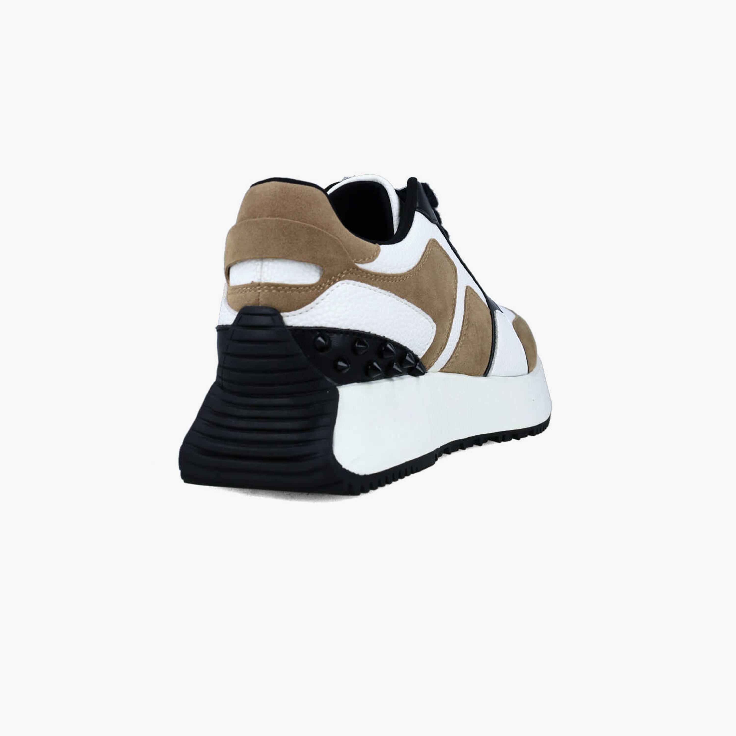 Menbur Women's Low Ankle Sneakers with Studded Accent | 24665-women-shoes-sneakers-image-3