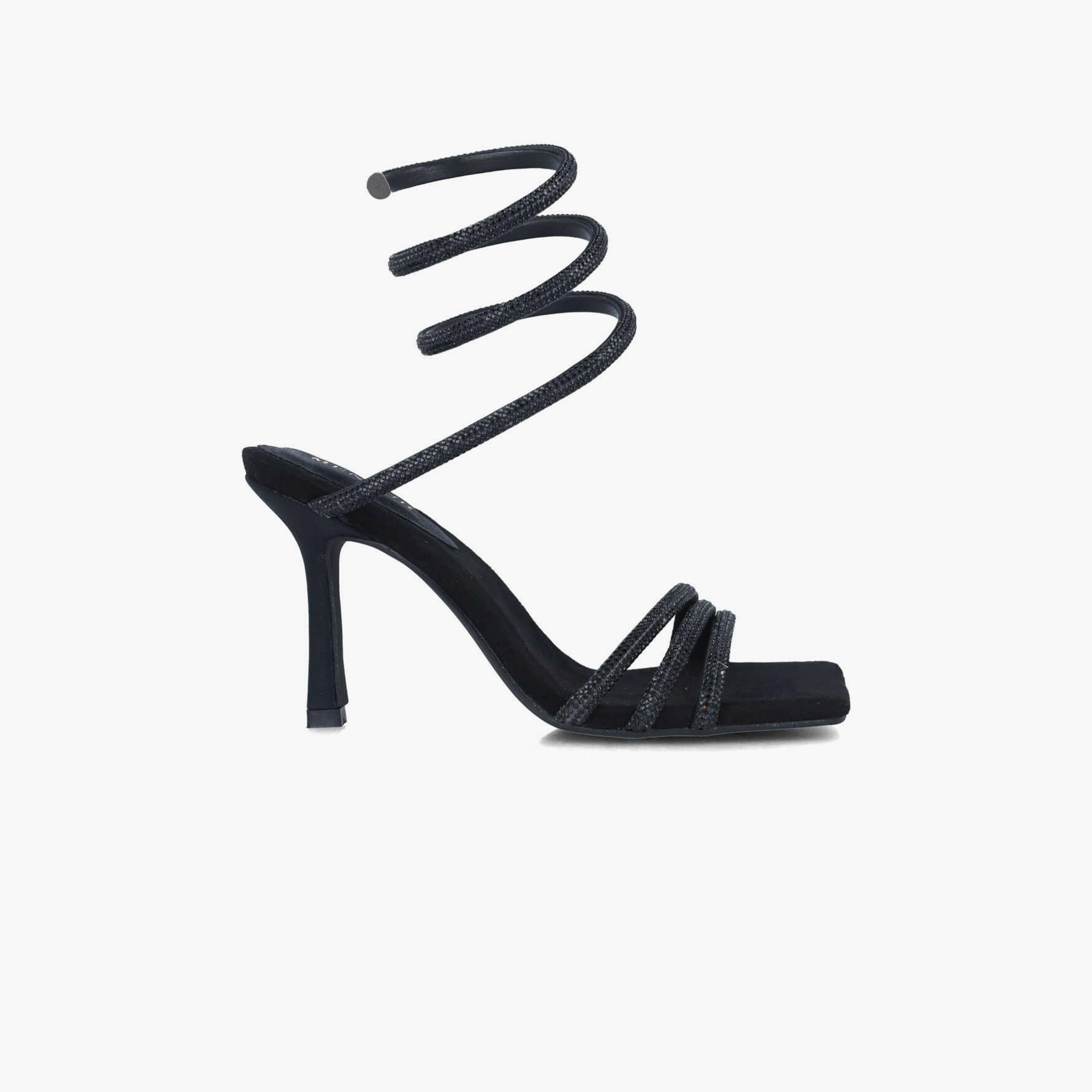 Menbur Women's Strap Sandals with Embellishment | 24676-women-shoes-heels-image-2