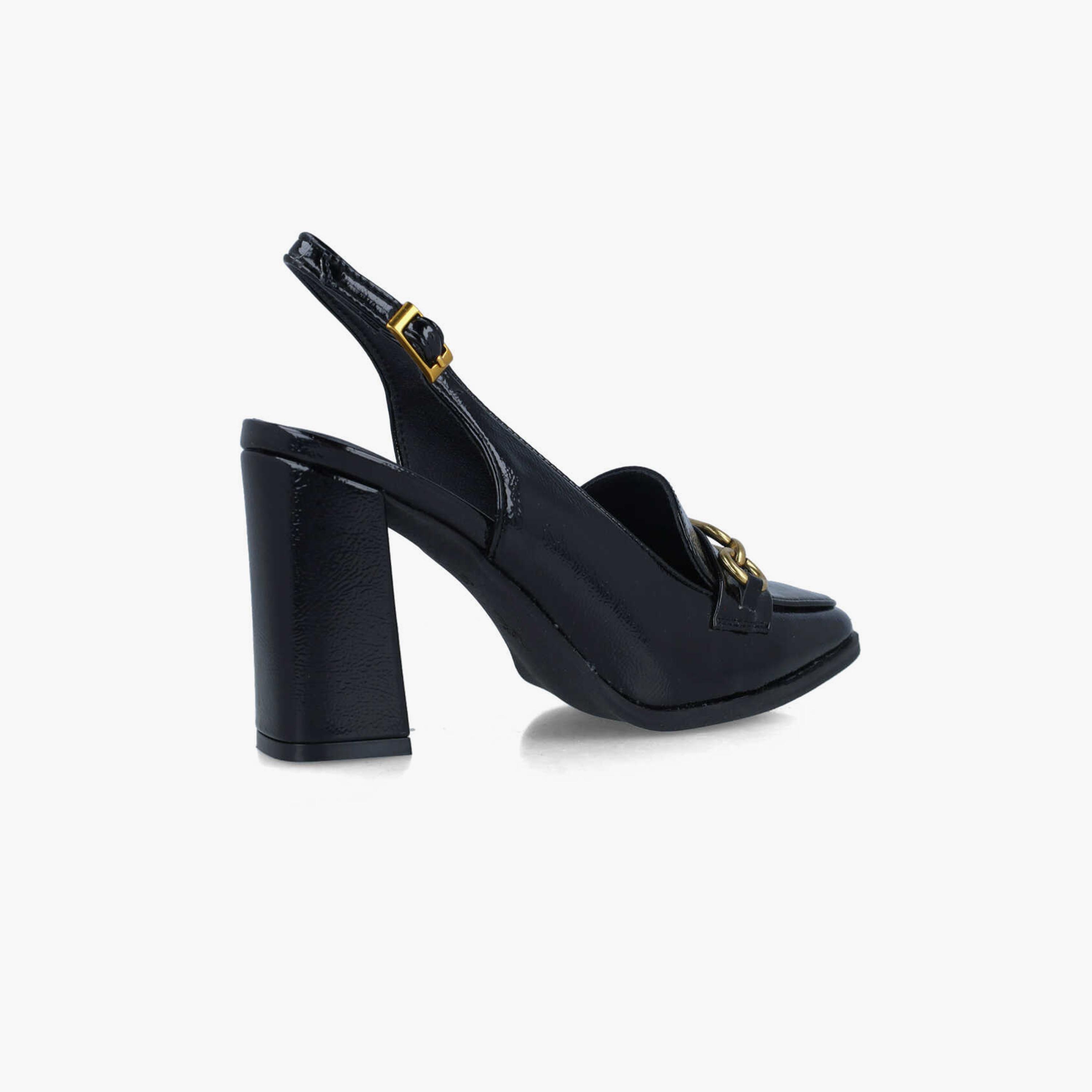 Menbur Women's Block Heels with Decorative Vamp | 24679-women-shoes-heels-image-3