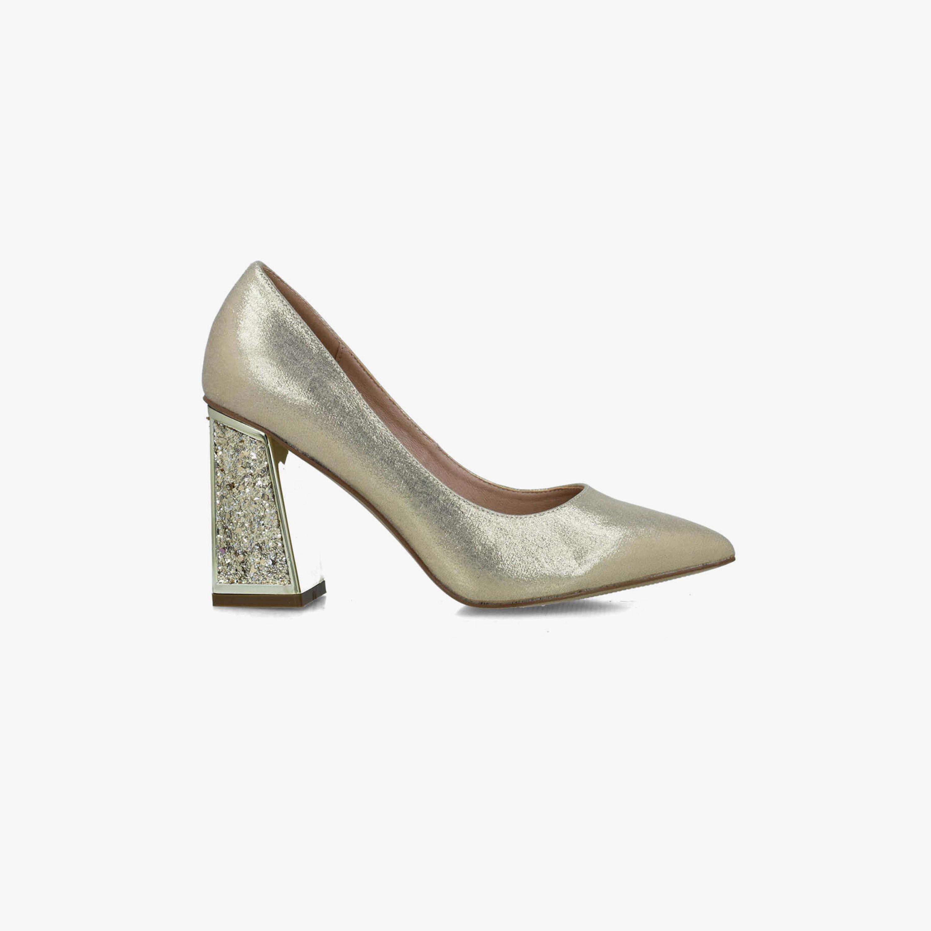 Menbur Women's Glitter Pumps with Crystal | 24692-women-shoes-heels-image-2