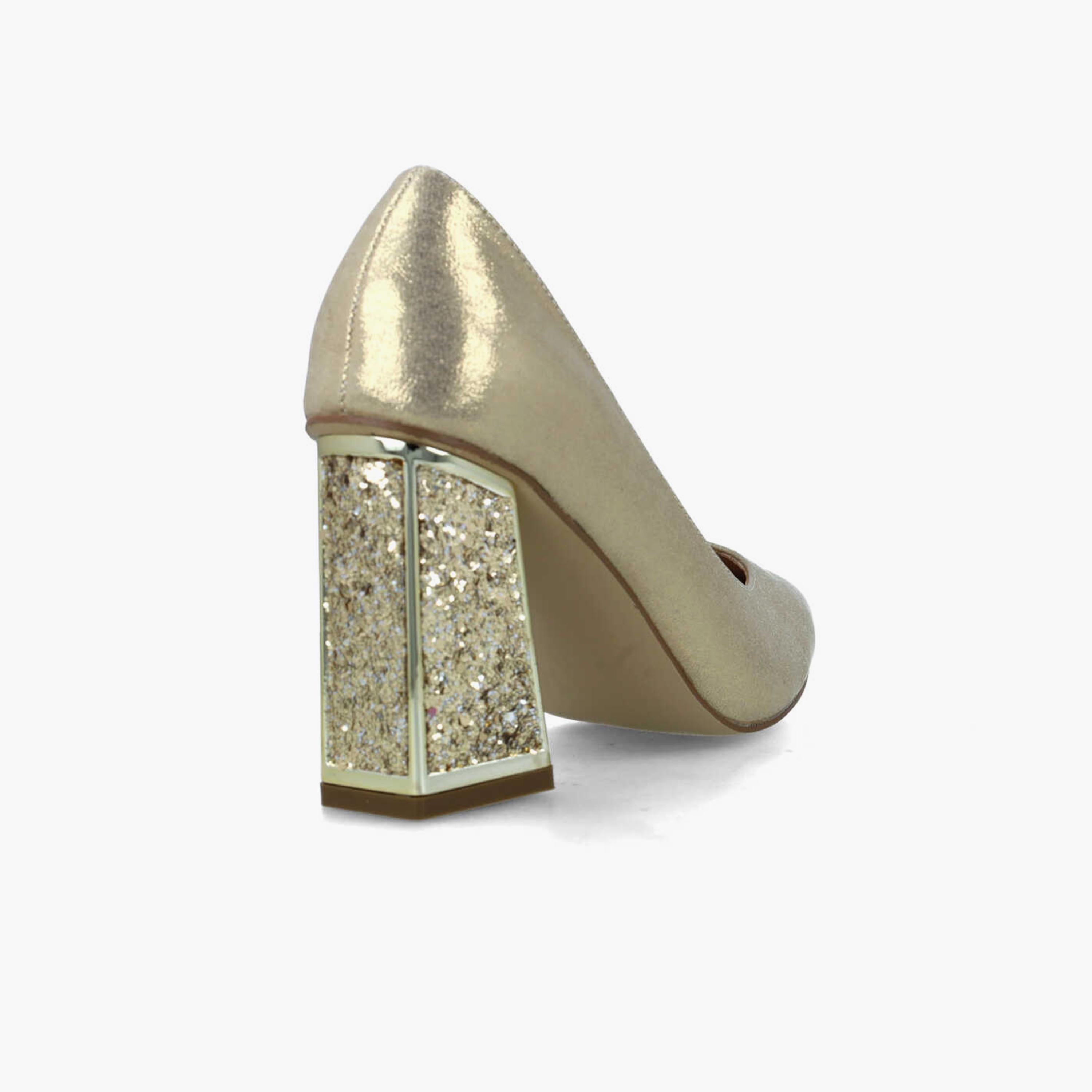 Menbur Women's Glitter Pumps with Crystal | 24692-women-shoes-heels-image-3