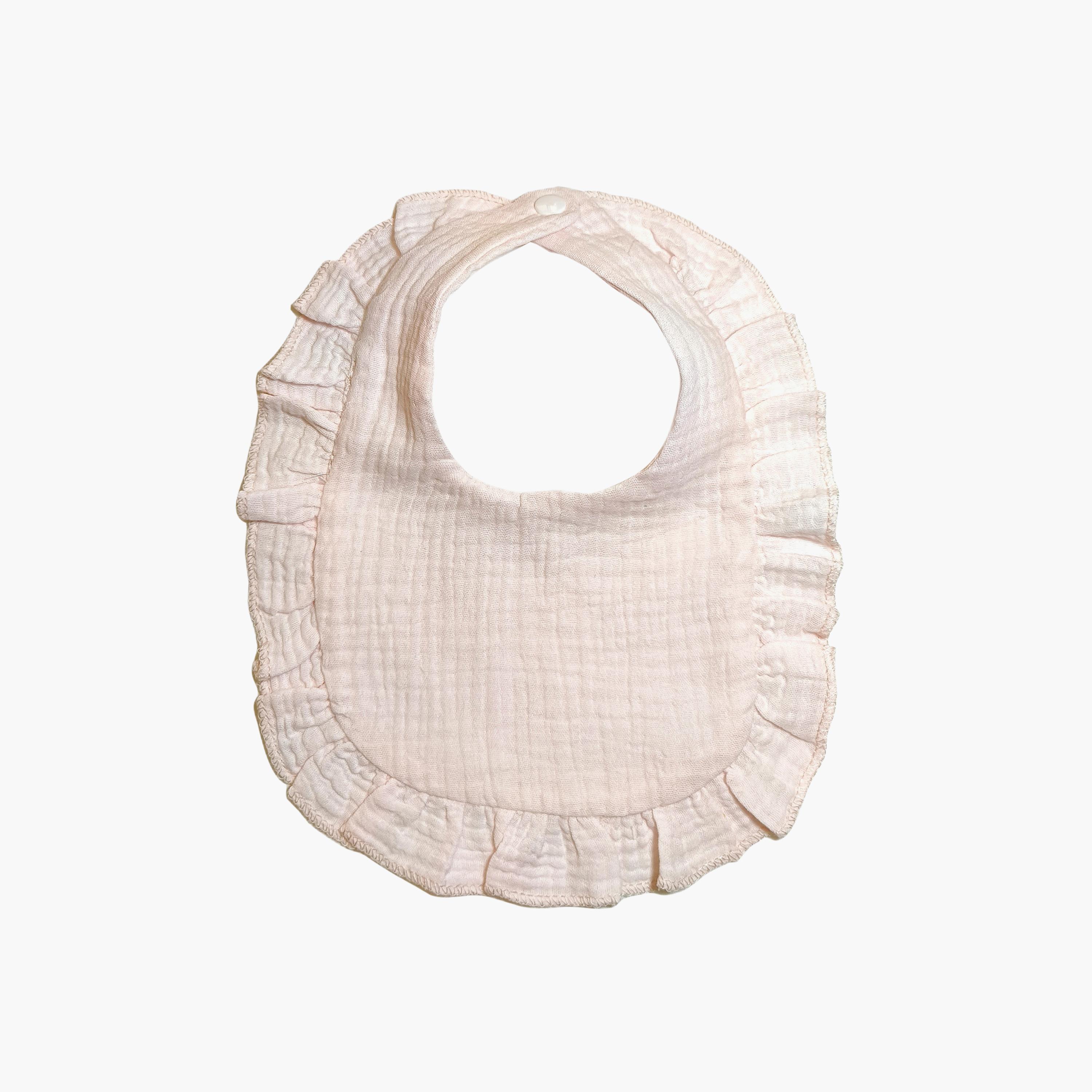 Babyqlo Adorable Cotton Bib with Headband Set-baby-feeding-bibs-image-2