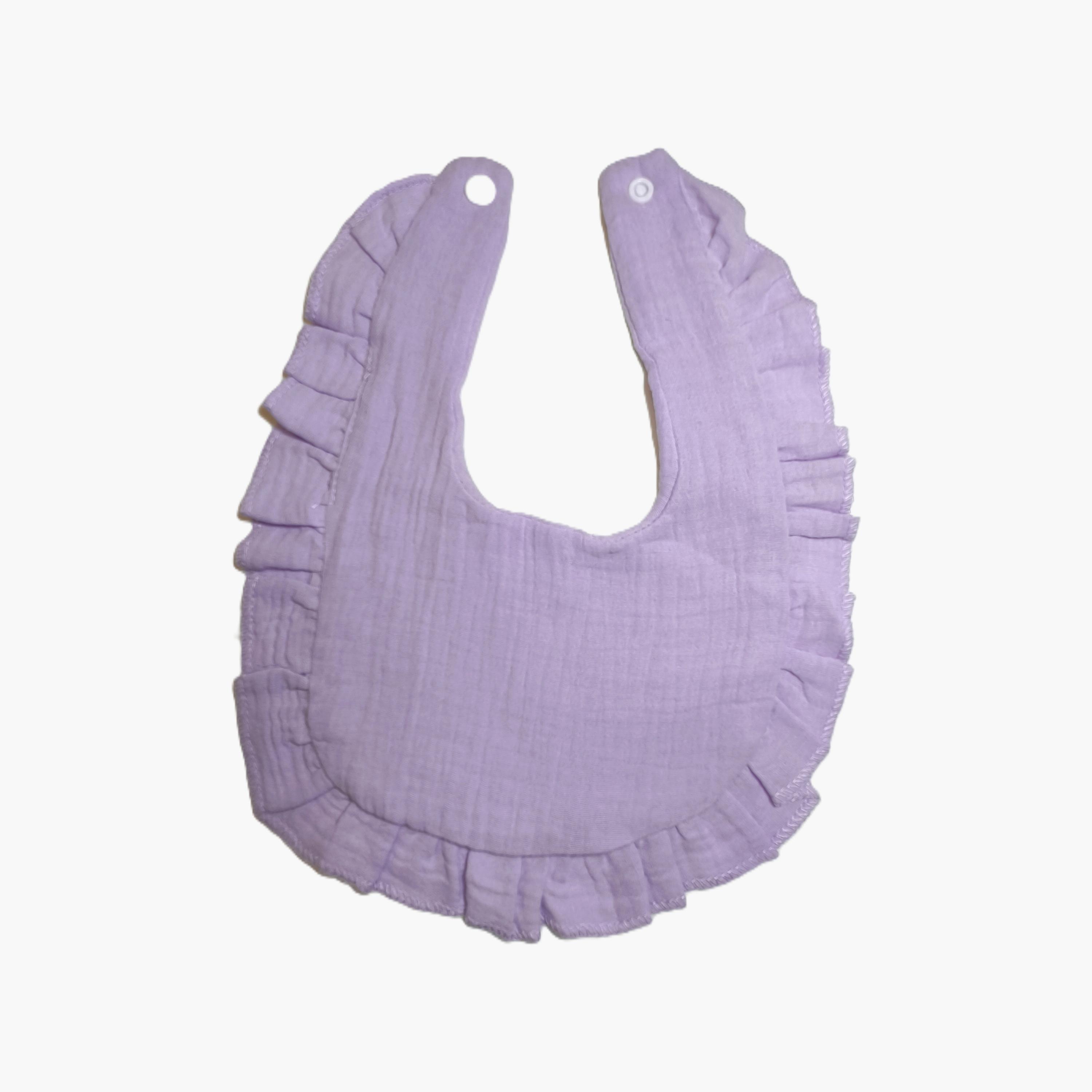 Babyqlo Adorable Cotton Bib with Headband Set-baby-feeding-bibs-image-2
