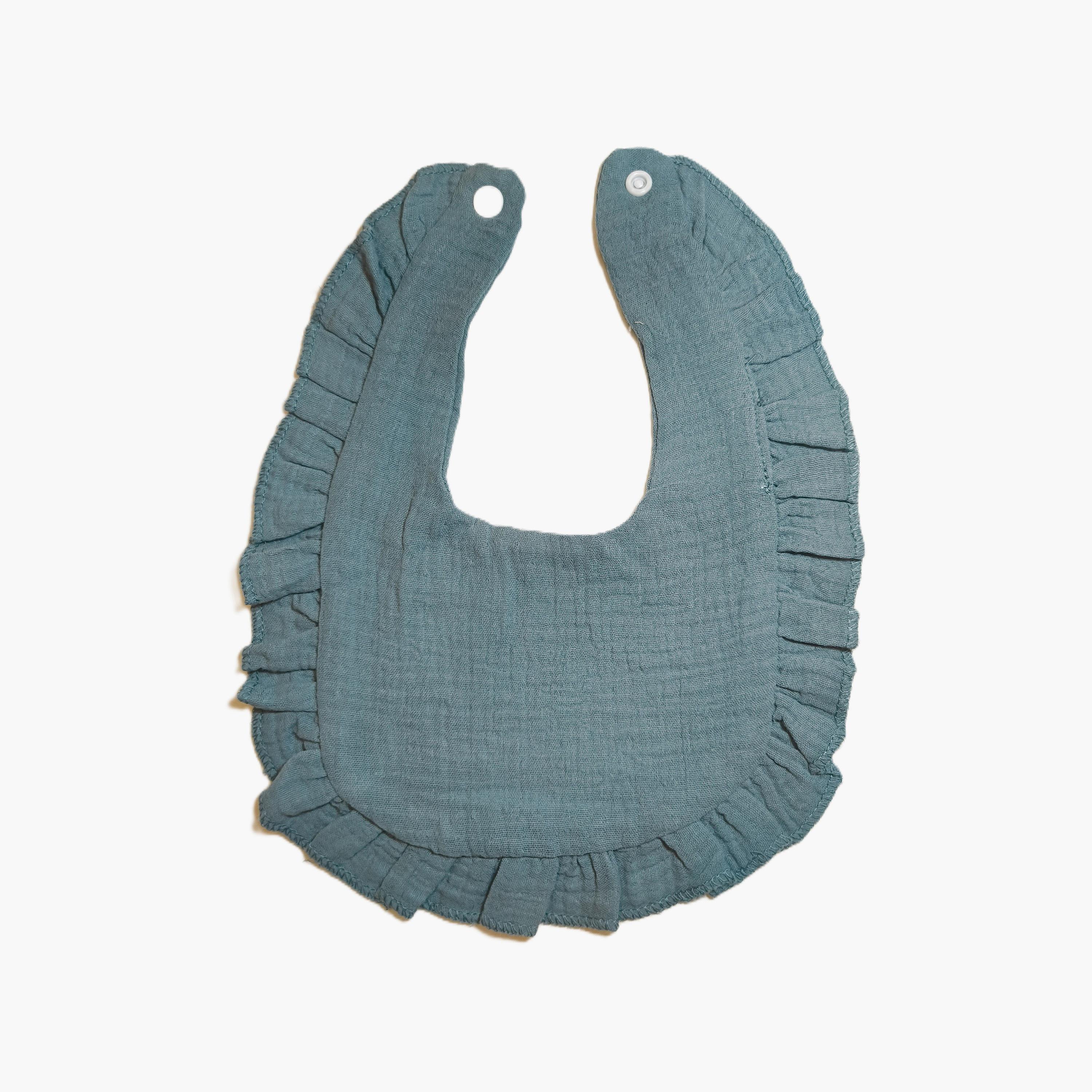Babyqlo Adorable Cotton Bib with Headband Set-baby-feeding-bibs-image-2