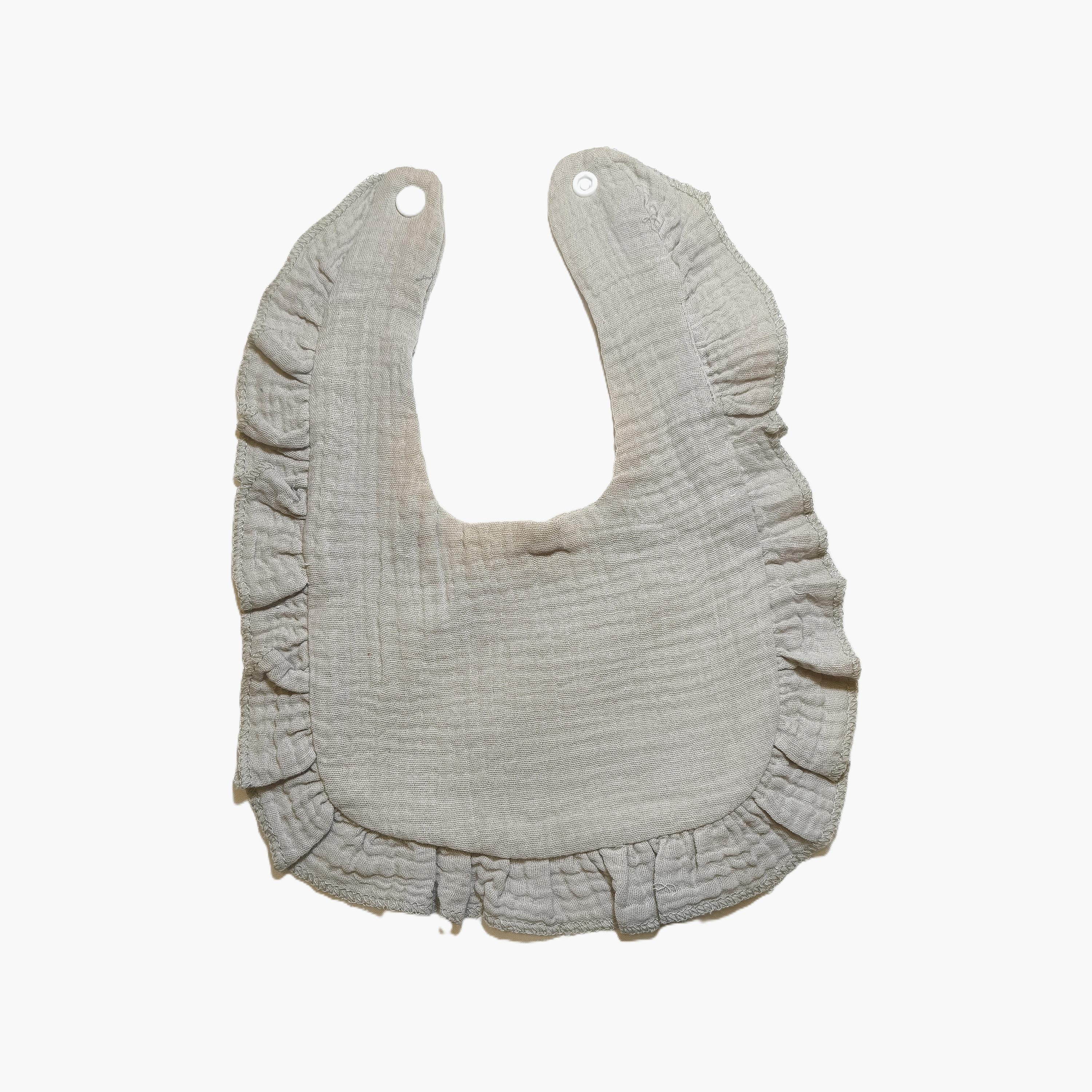 Babyqlo Adorable Cotton Bib with Headband Set-baby-feeding-bibs-image-2