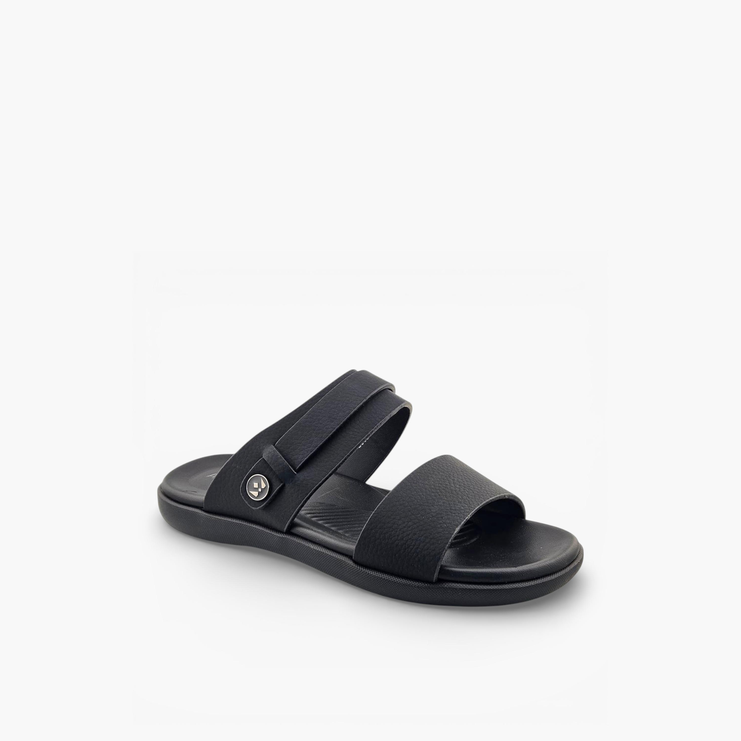 Al Fanoos Mens Slip-On Cyrus Comfort Slide Sandals | 2502011-men-shoes-sandals-image-1
