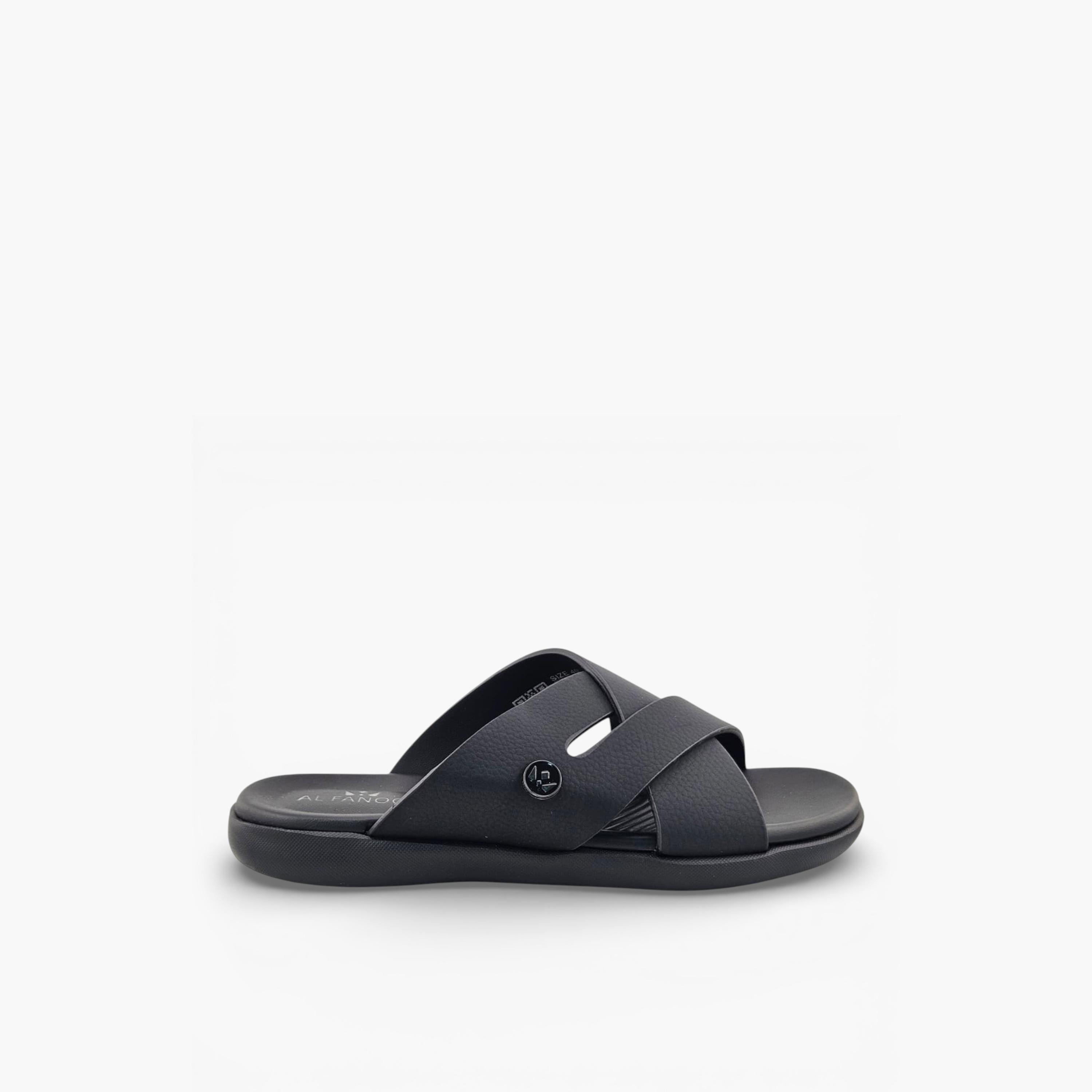 Al Fanoos Mens Slip-On Cyrus Comfort Slide Sandals | 2502012-men-shoes-sandals-image-3