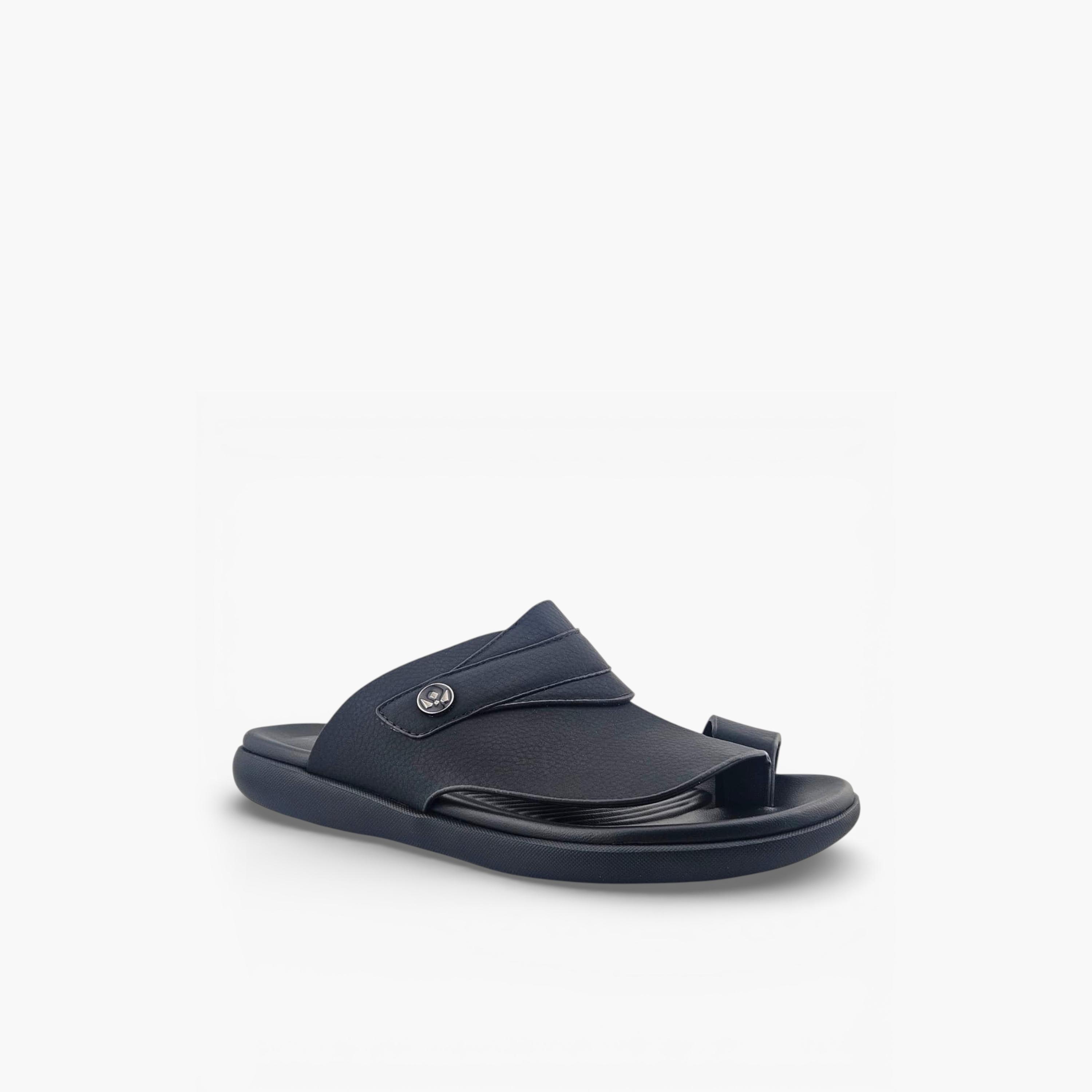 Al Fanoos Mens Slip-On Cyrus Comfort Slide Sandals | 2502013-men-shoes-sandals-image-1