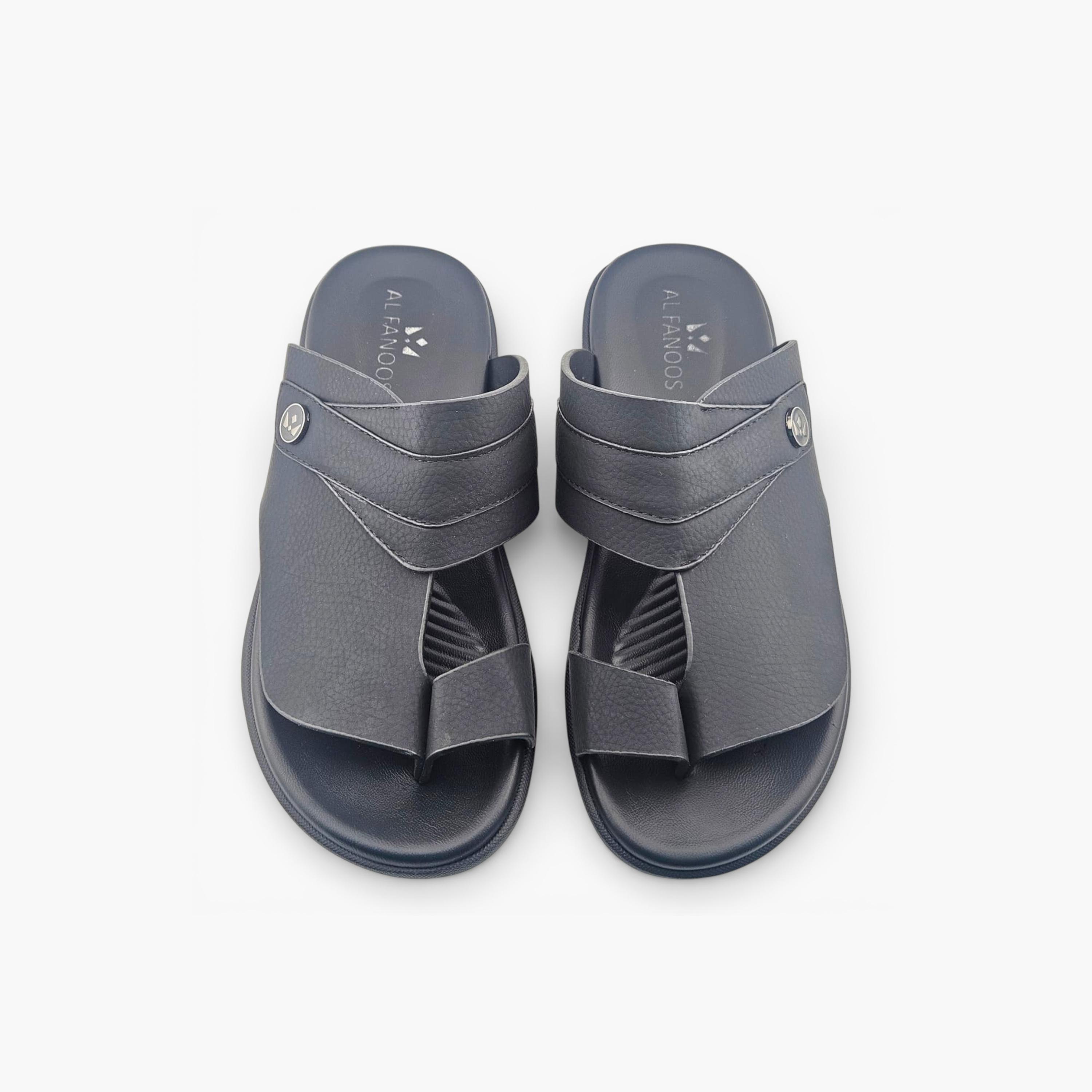 Al Fanoos Mens Slip-On Cyrus Comfort Slide Sandals | 2502013-men-shoes-sandals-image-2