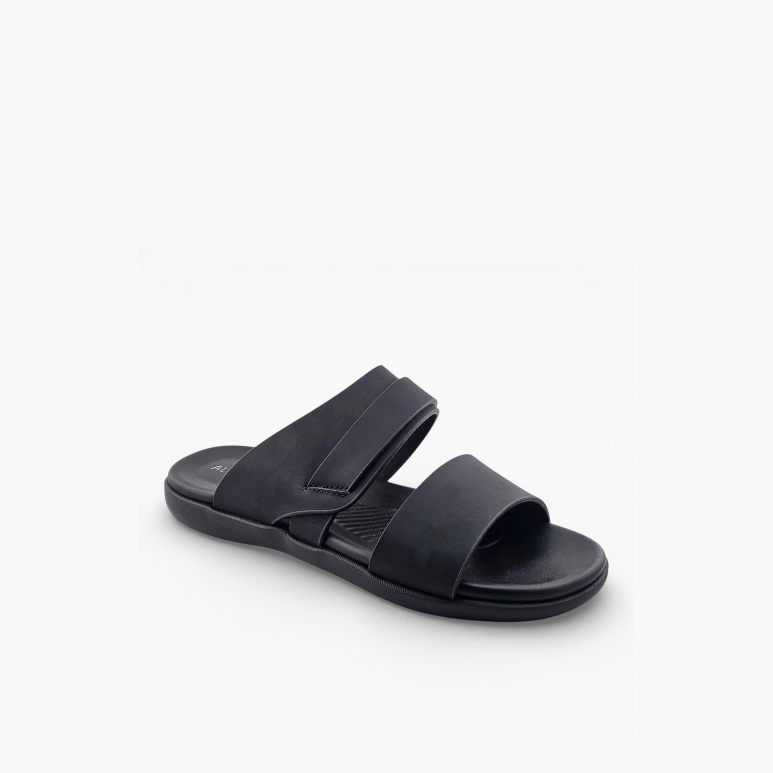Al Fanoos Mens Slip-On Cyrus Comfort Slide Sandals | 2502017-men-shoes-sandals-image-1