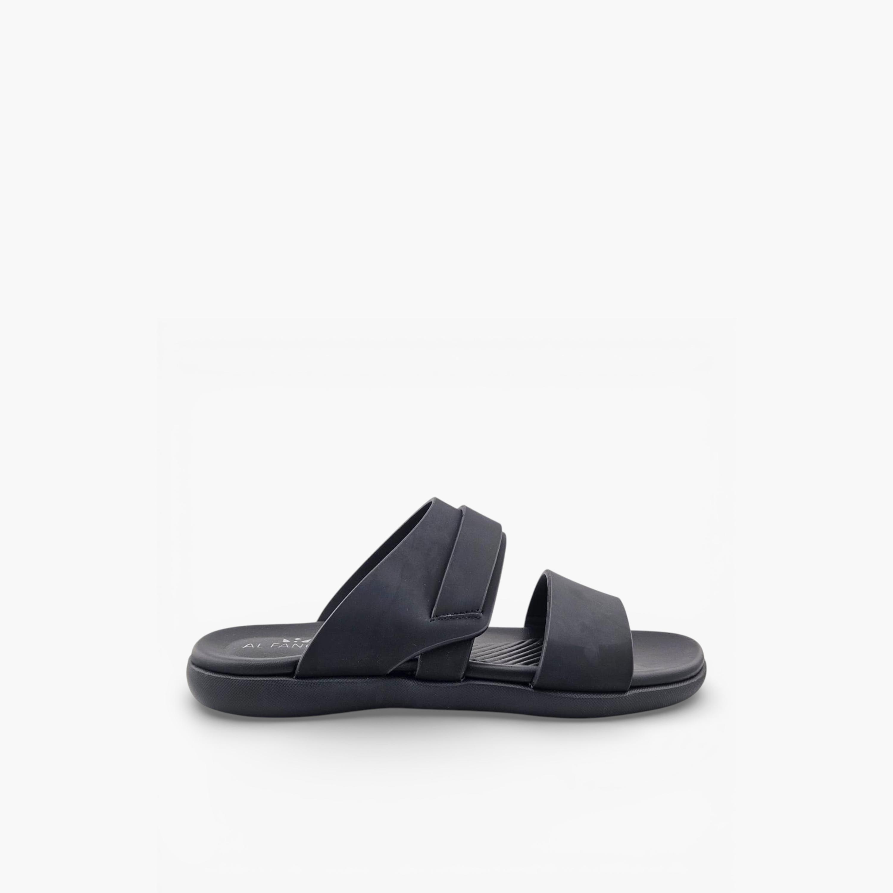 Al Fanoos Mens Slip-On Cyrus Comfort Slide Sandals | 2502017-men-shoes-sandals-image-3