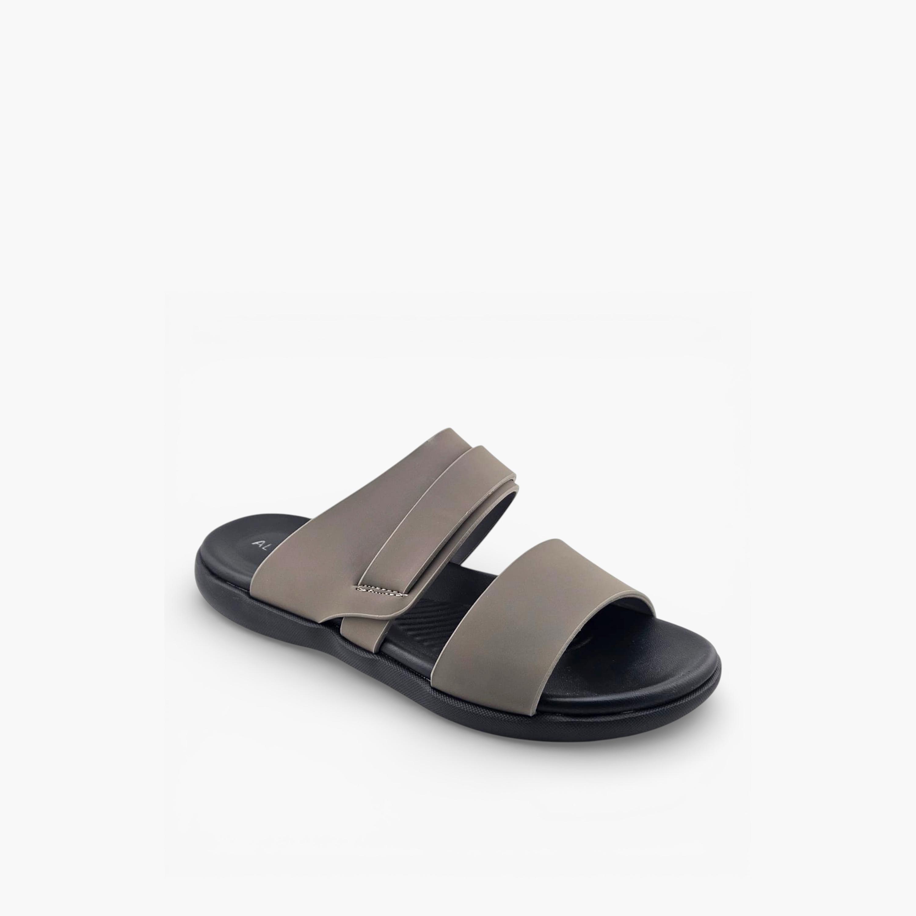Al Fanoos Mens Slip-On Cyrus Comfort Slide Sandals | 2502017-men-shoes-sandals-image-1