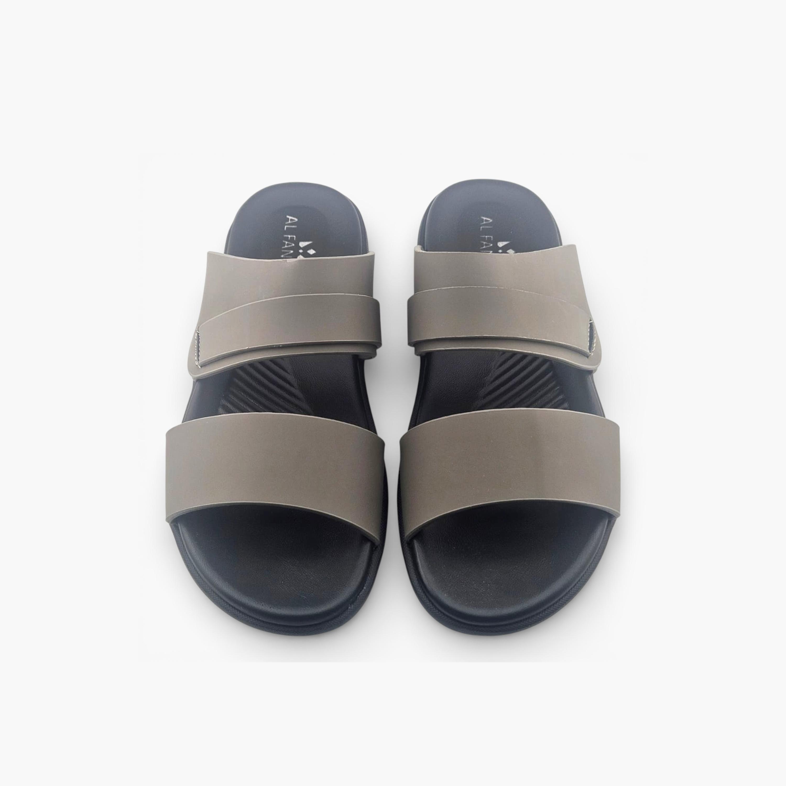 Al Fanoos Mens Slip-On Cyrus Comfort Slide Sandals | 2502017-men-shoes-sandals-image-2