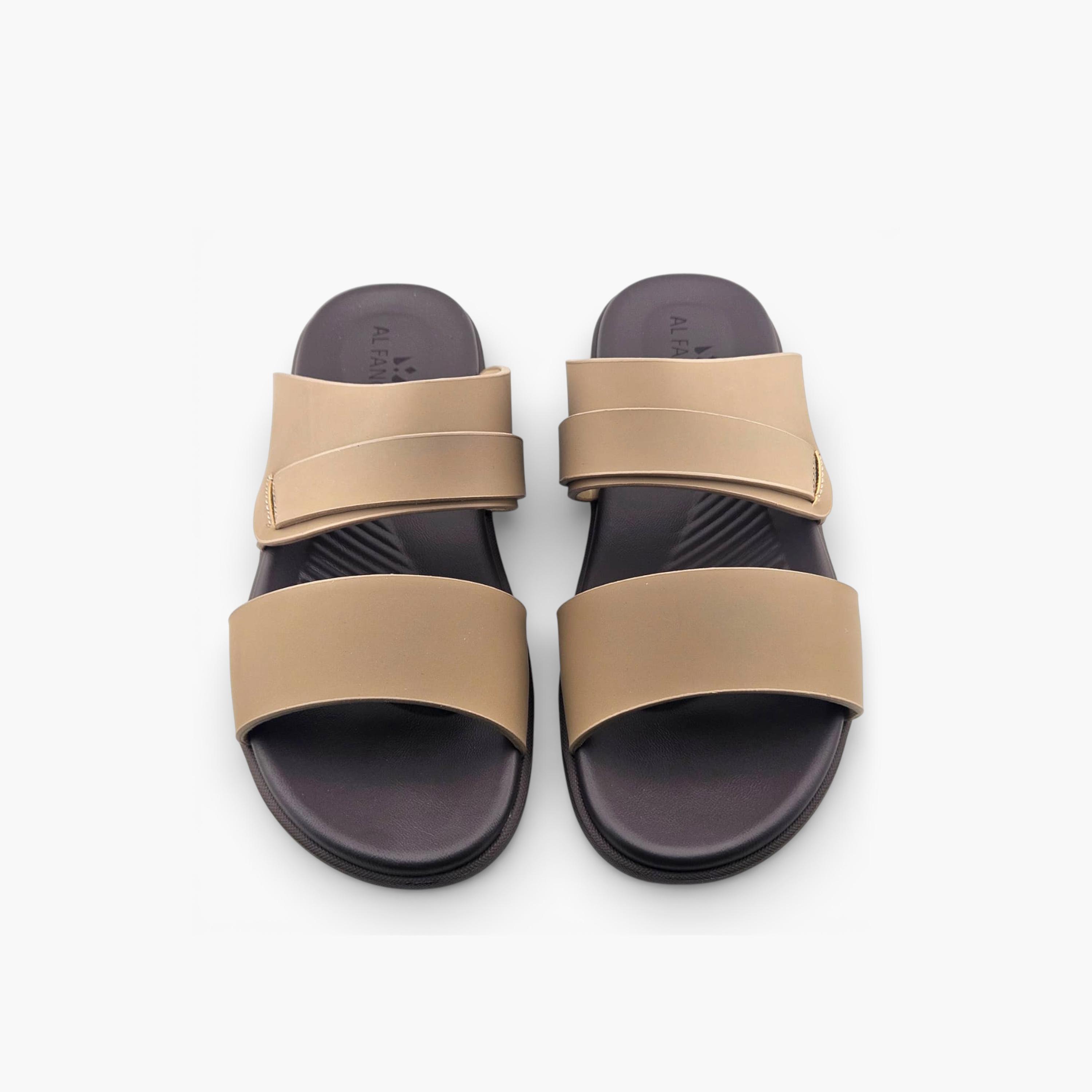Al Fanoos Mens Slip-On Cyrus Comfort Slide Sandals | 2502017-men-shoes-sandals-image-2