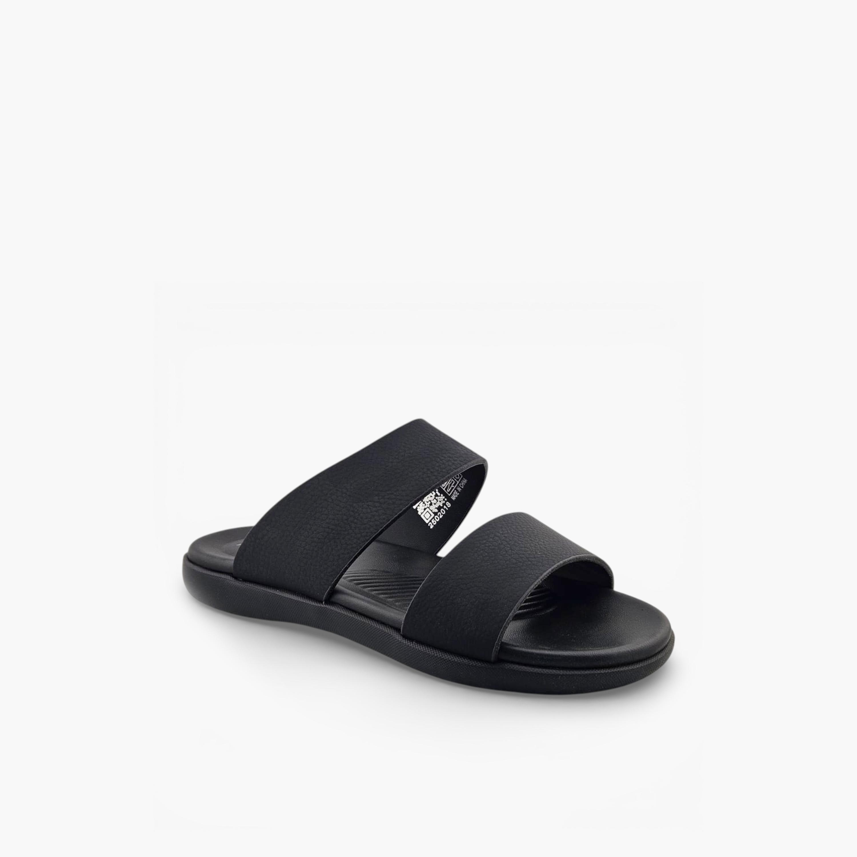 Al Fanoos Mens Slip-On Cyrus Comfort Slide Sandals | 2502018-men-shoes-sandals-image-1