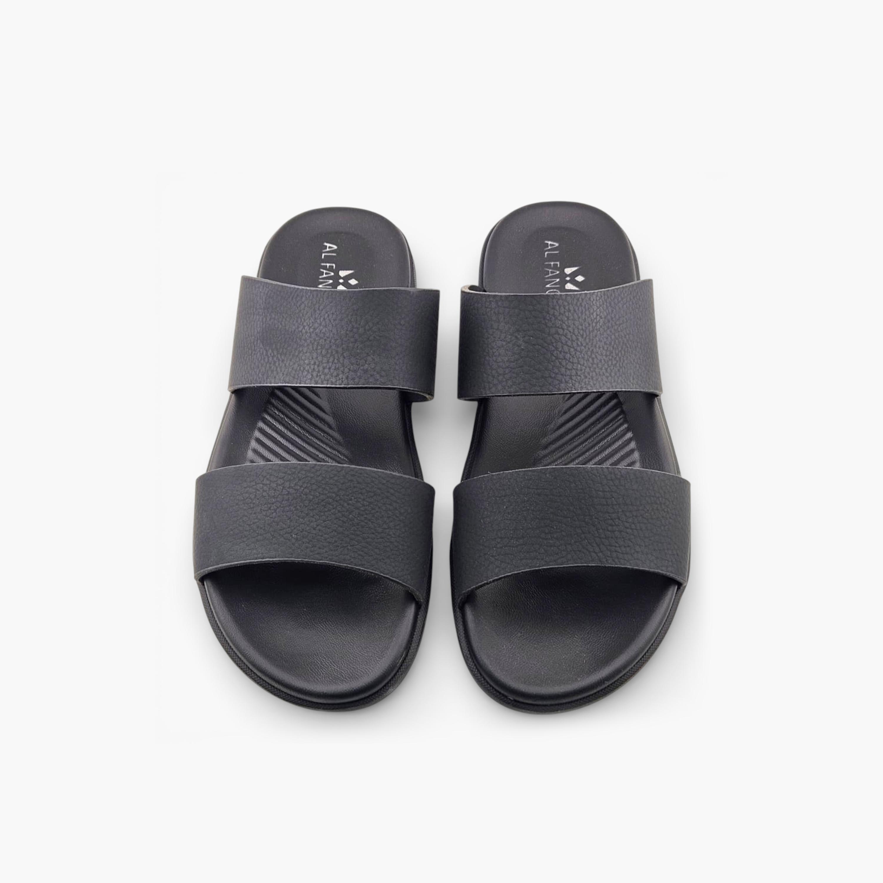 Al Fanoos Mens Slip-On Cyrus Comfort Slide Sandals | 2502018-men-shoes-sandals-image-2