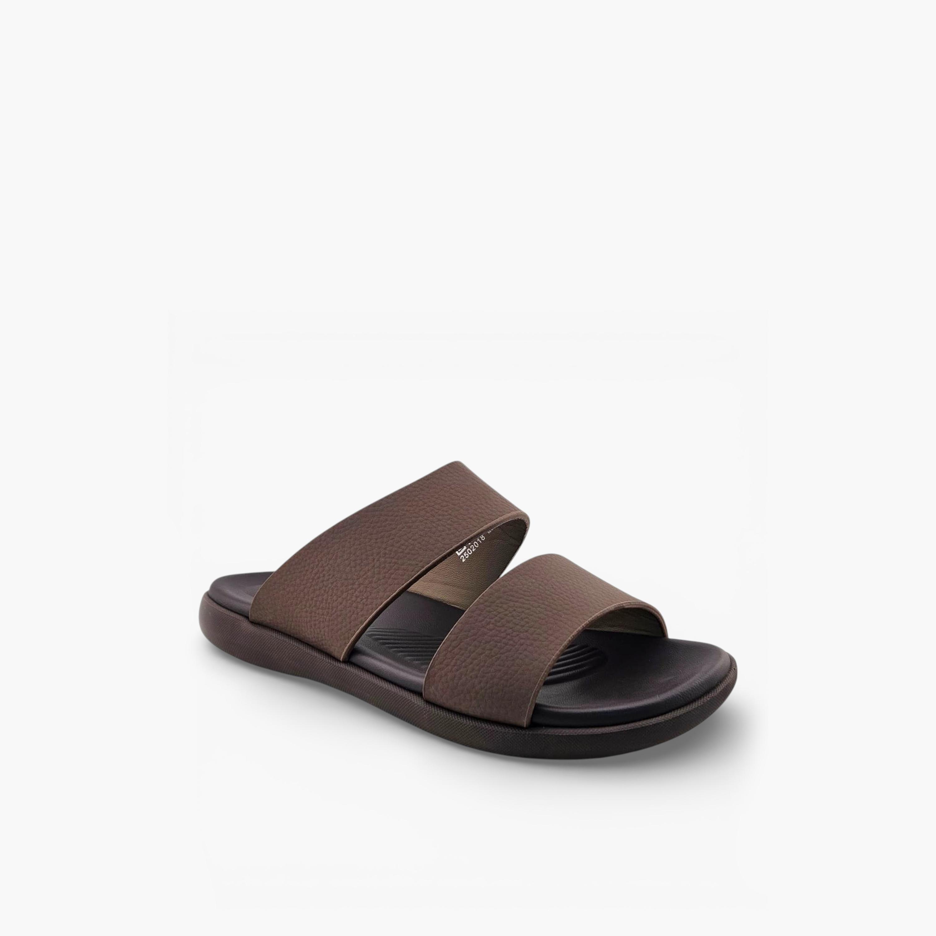 Al Fanoos Mens Slip-On Cyrus Comfort Slide Sandals | 2502018-men-shoes-sandals-image-1