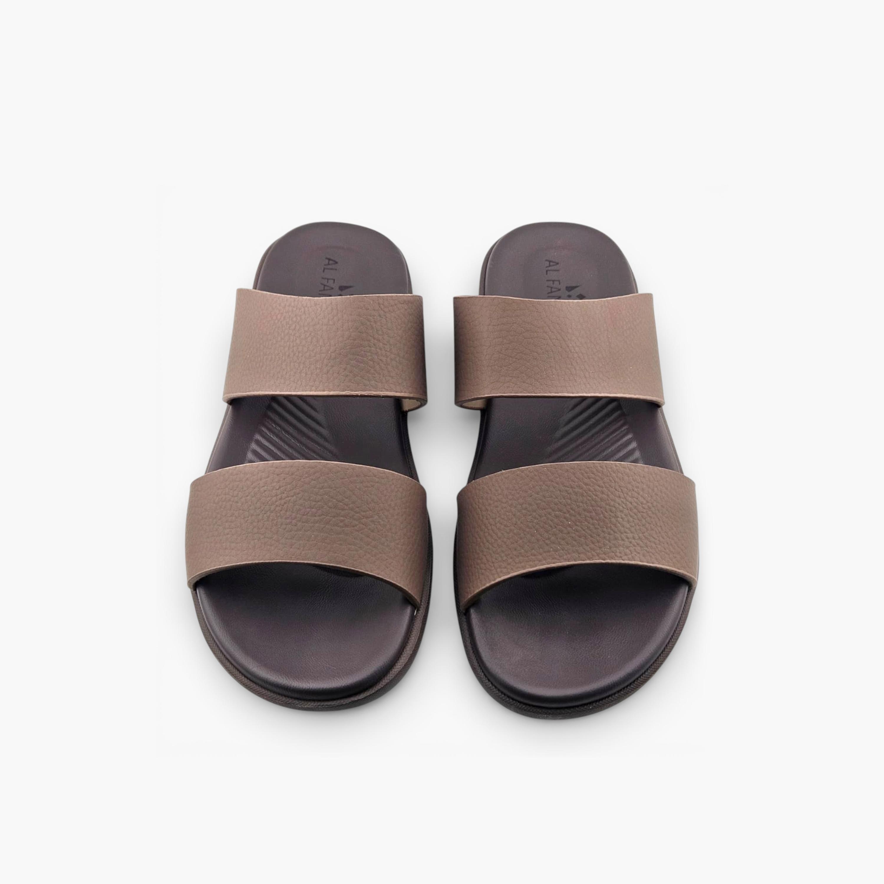 Al Fanoos Mens Slip-On Cyrus Comfort Slide Sandals | 2502018-men-shoes-sandals-image-2