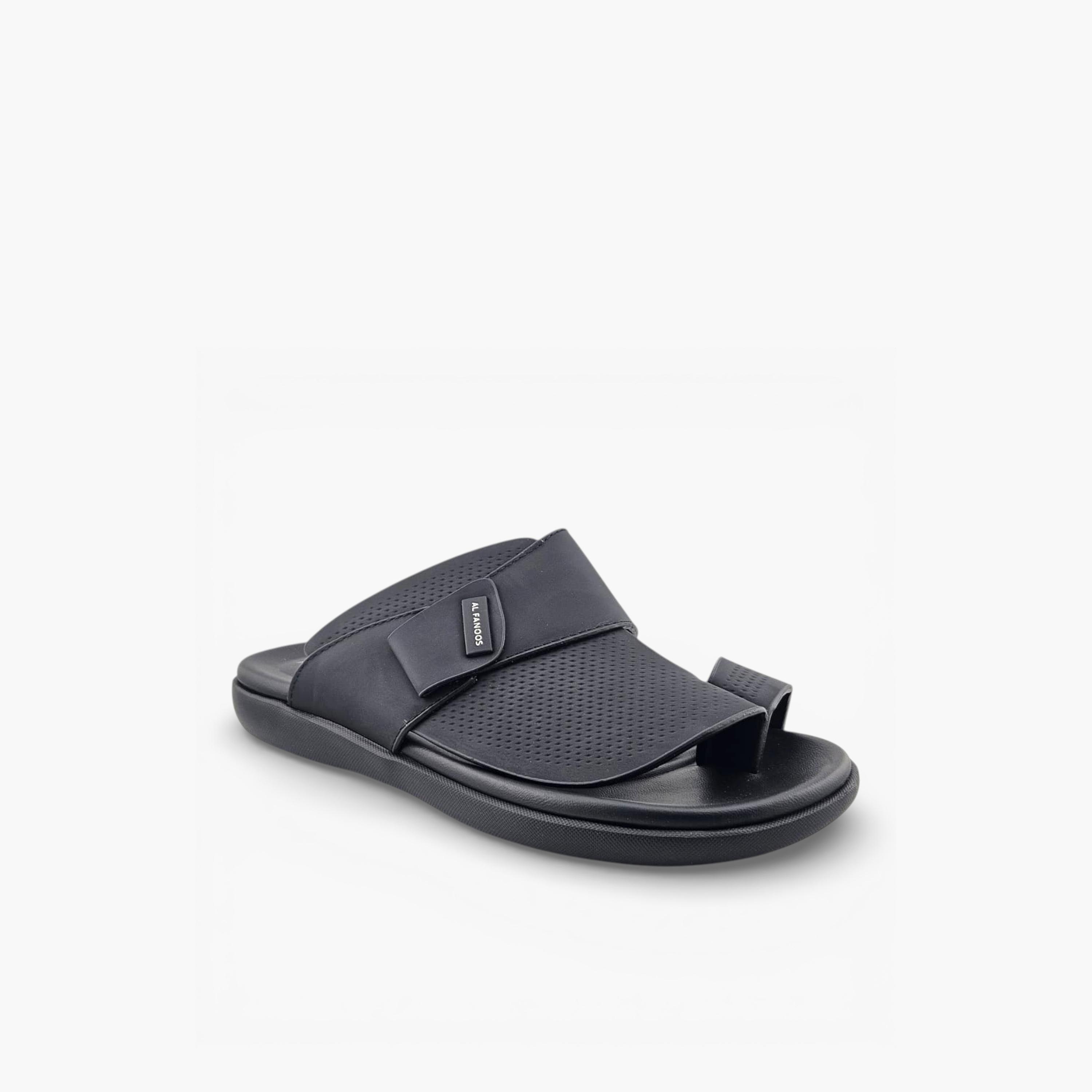 Al Fanoos Mens Slip-On Cyrus Comfort Slide Sandals | 2502021-men-shoes-sandals-image-1