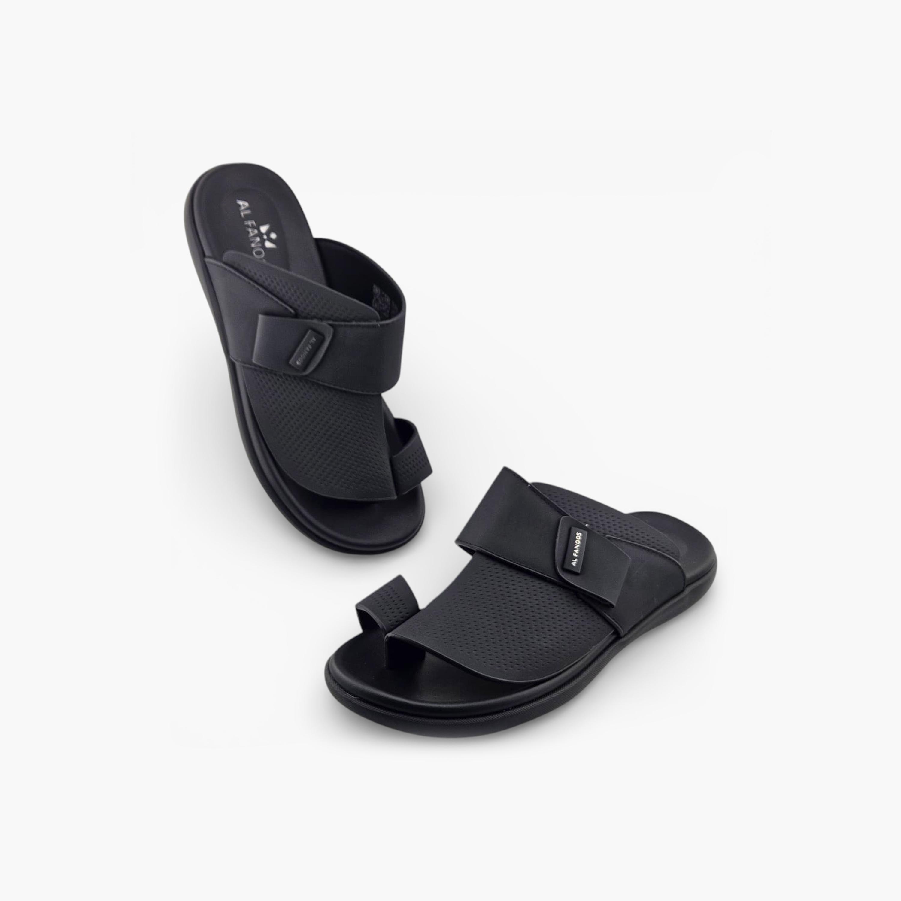 Al Fanoos Mens Slip-On Cyrus Comfort Slide Sandals | 2502021-men-shoes-sandals-image-4