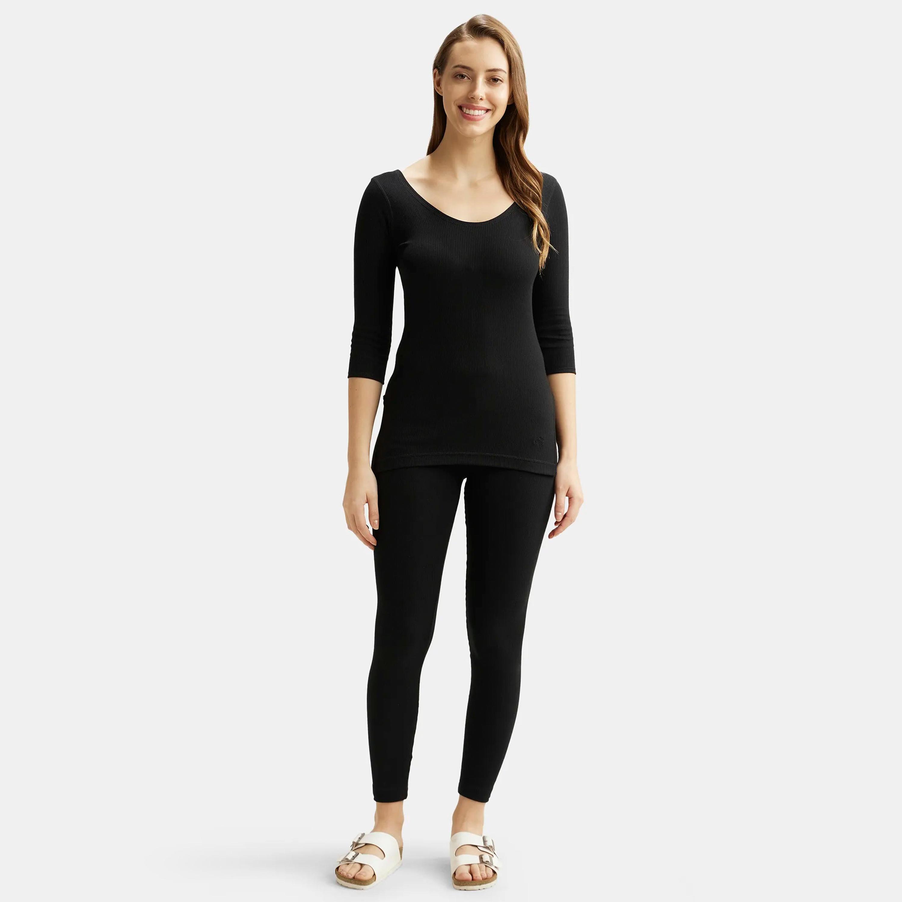 جوكي- توب حراري نسائي أكمام 3/4-women-clothing-sportswearandactivewear-tshirtsandvests-image-4