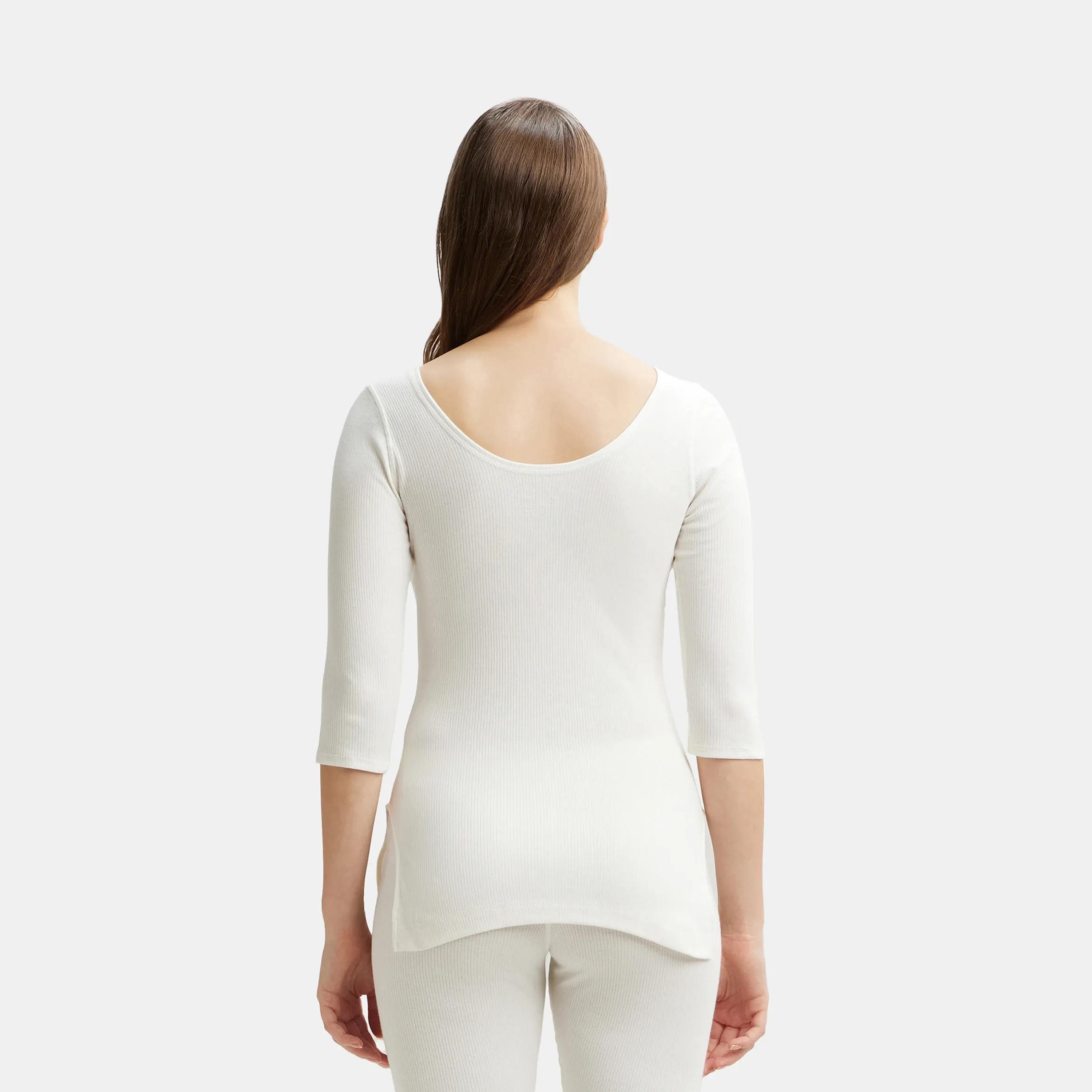 Jockey Women's Thermal 3/4 Sleeve Top-women-clothing-sportswearandactivewear-tshirtsandvests-image-3