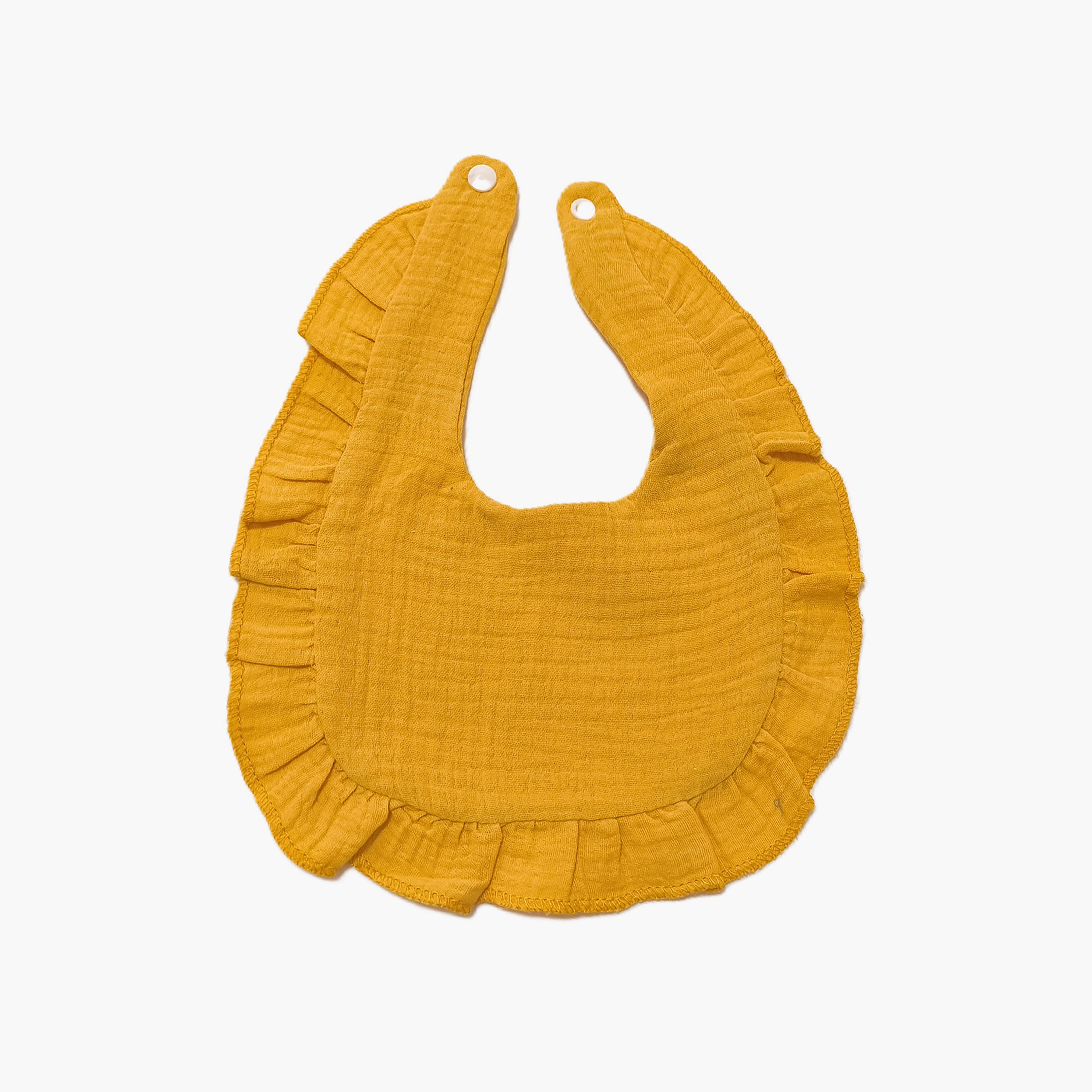 Babyqlo 2-Piece Cotton Ruffle Bibs Set-baby-feeding-bibs-image-3