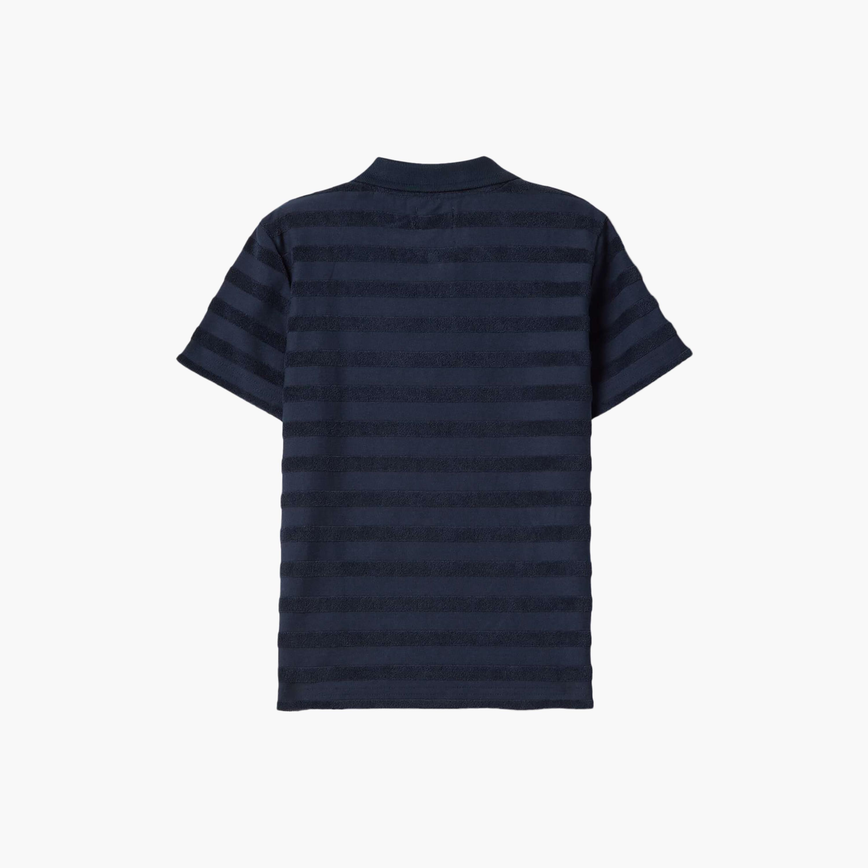 تيشيرت قطن مخطط بأكمام قصيرة من اوه في اس-boys-clothing-tshirtsandpolos-image-2