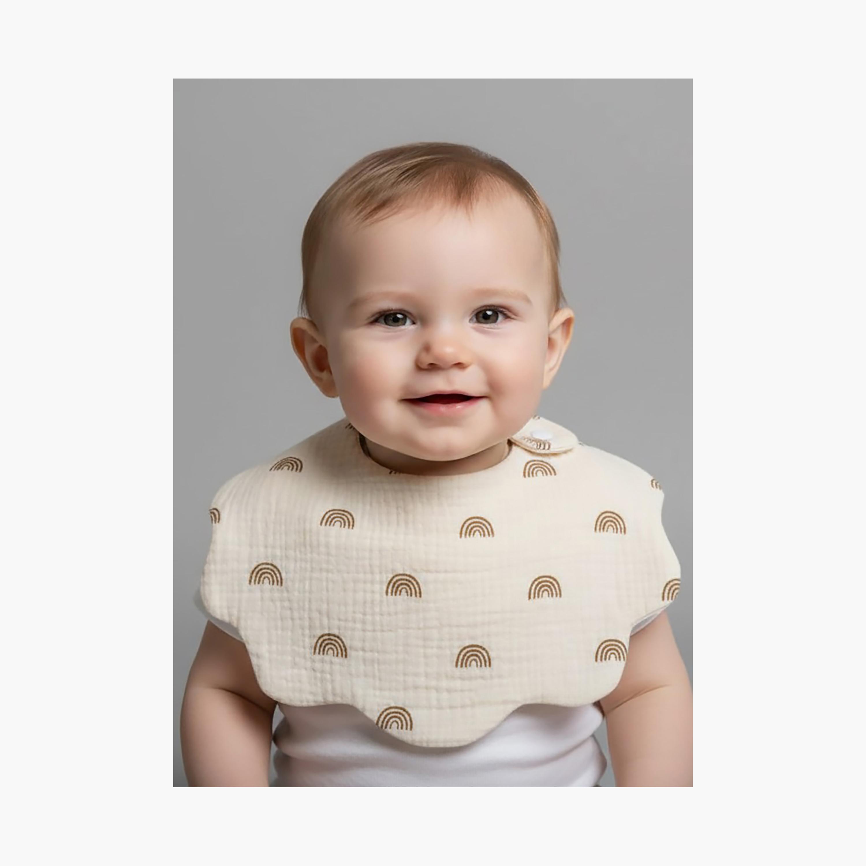 Babyqlo 2-Piece Cotton Bibs Set-baby-feeding-bibs-image-3