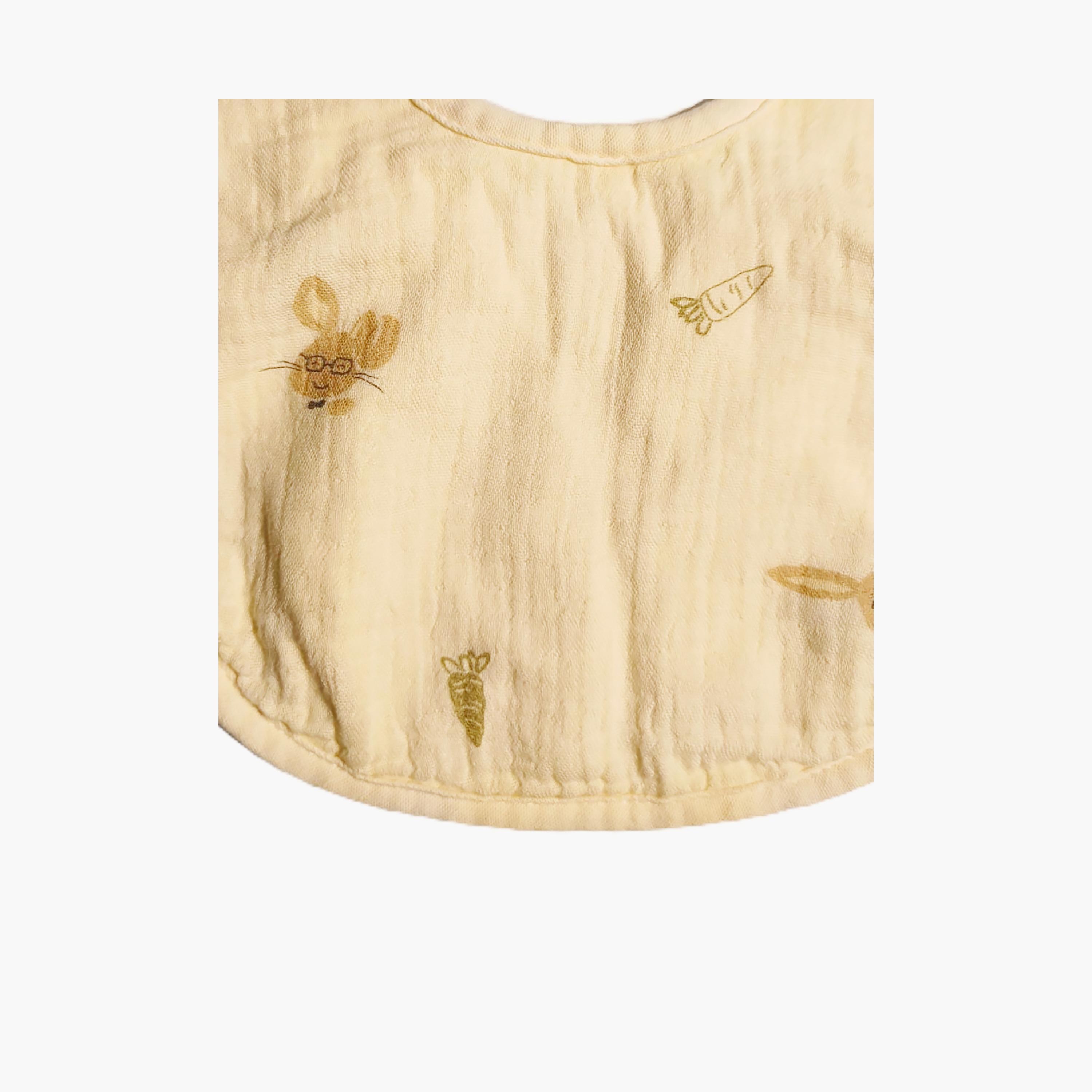 Babyqlo Cotton Printed Bib-baby-feeding-bibs-image-3