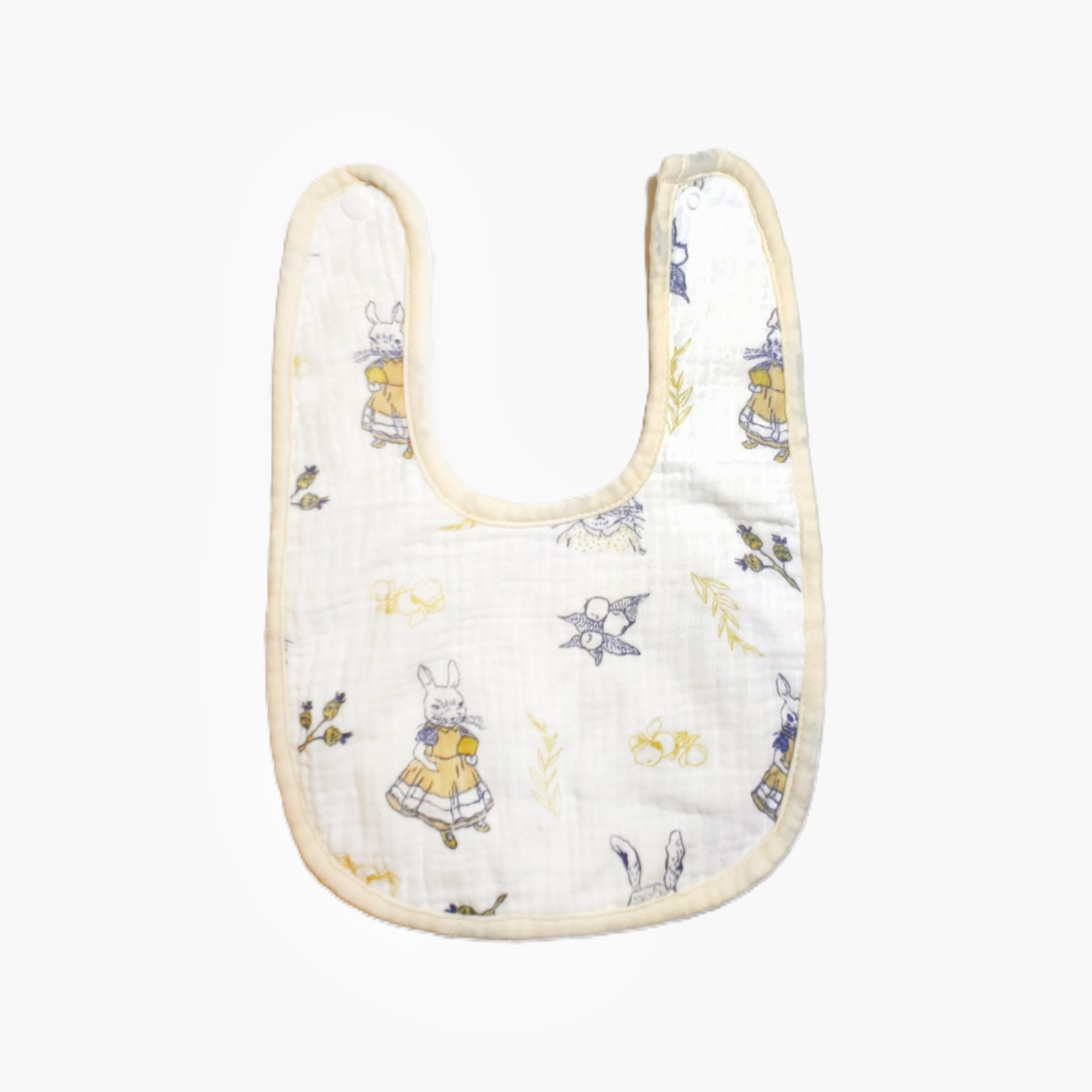 Babyqlo Cotton Printed Bib-baby-feeding-bibs-image-2
