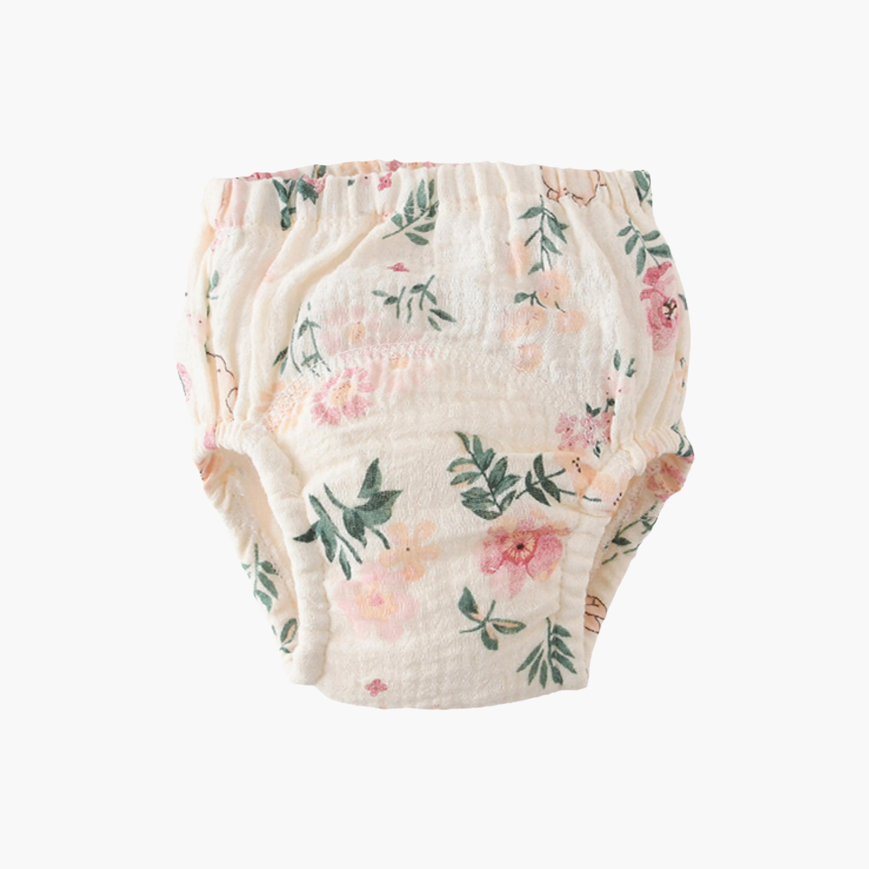 Babyqlo 3-Piece Muslin Floral Potty Training Pants Set-boys-clothing-innerwear-boxersandbriefs-image-2