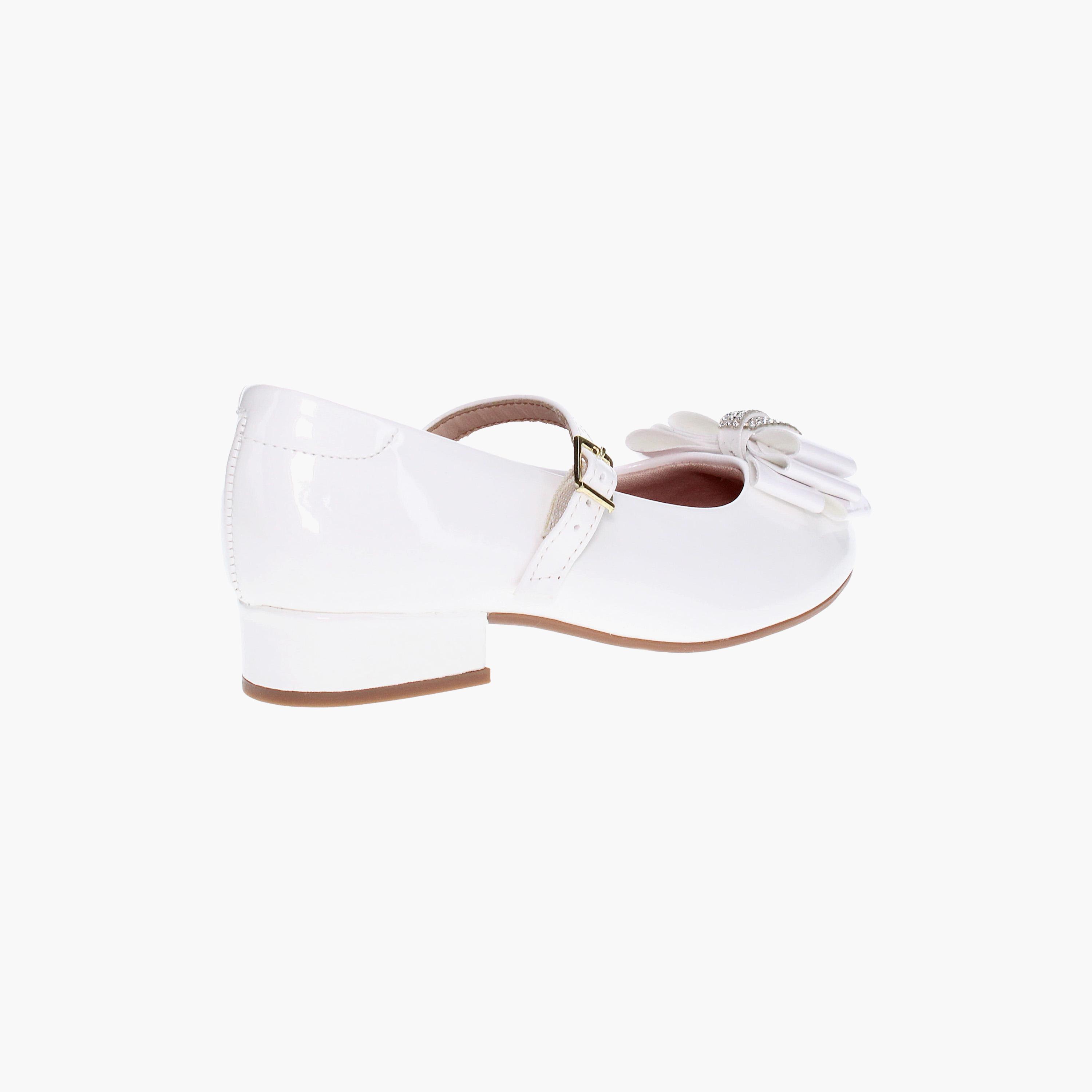 ماري جين من موليكينها للاطفال مع مزين فيونكة مزخرفة | 2528-115-13488-girls-shoes-loafers-image-2