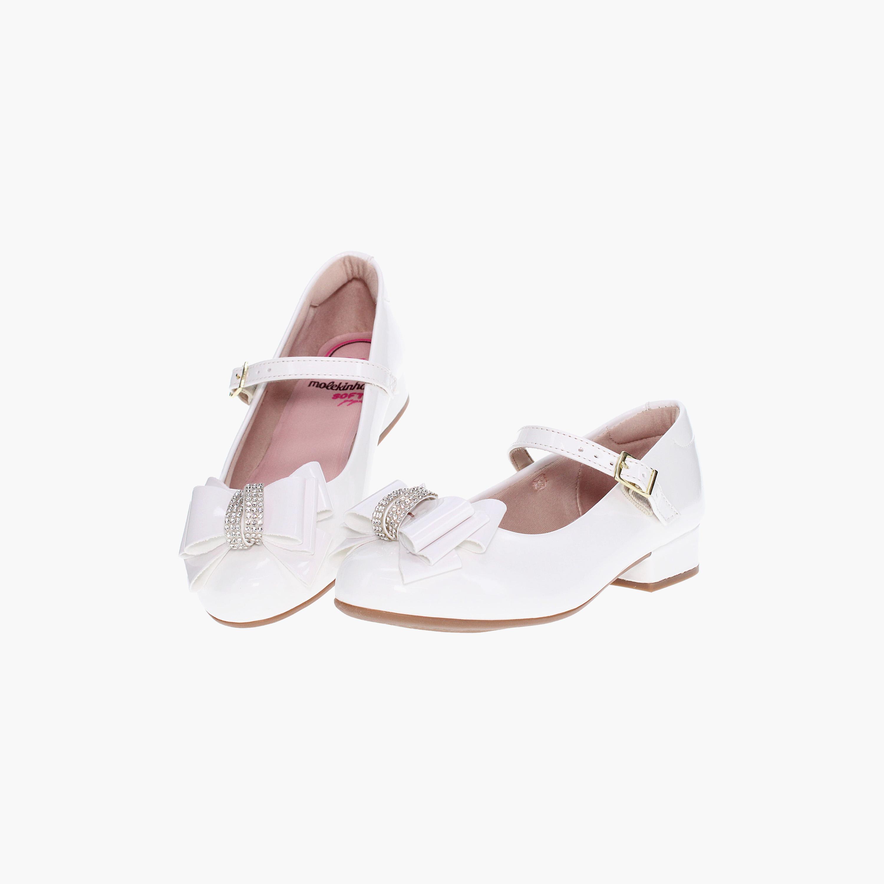 ماري جين من موليكينها للاطفال مع مزين فيونكة مزخرفة | 2528-115-13488-girls-shoes-loafers-image-4