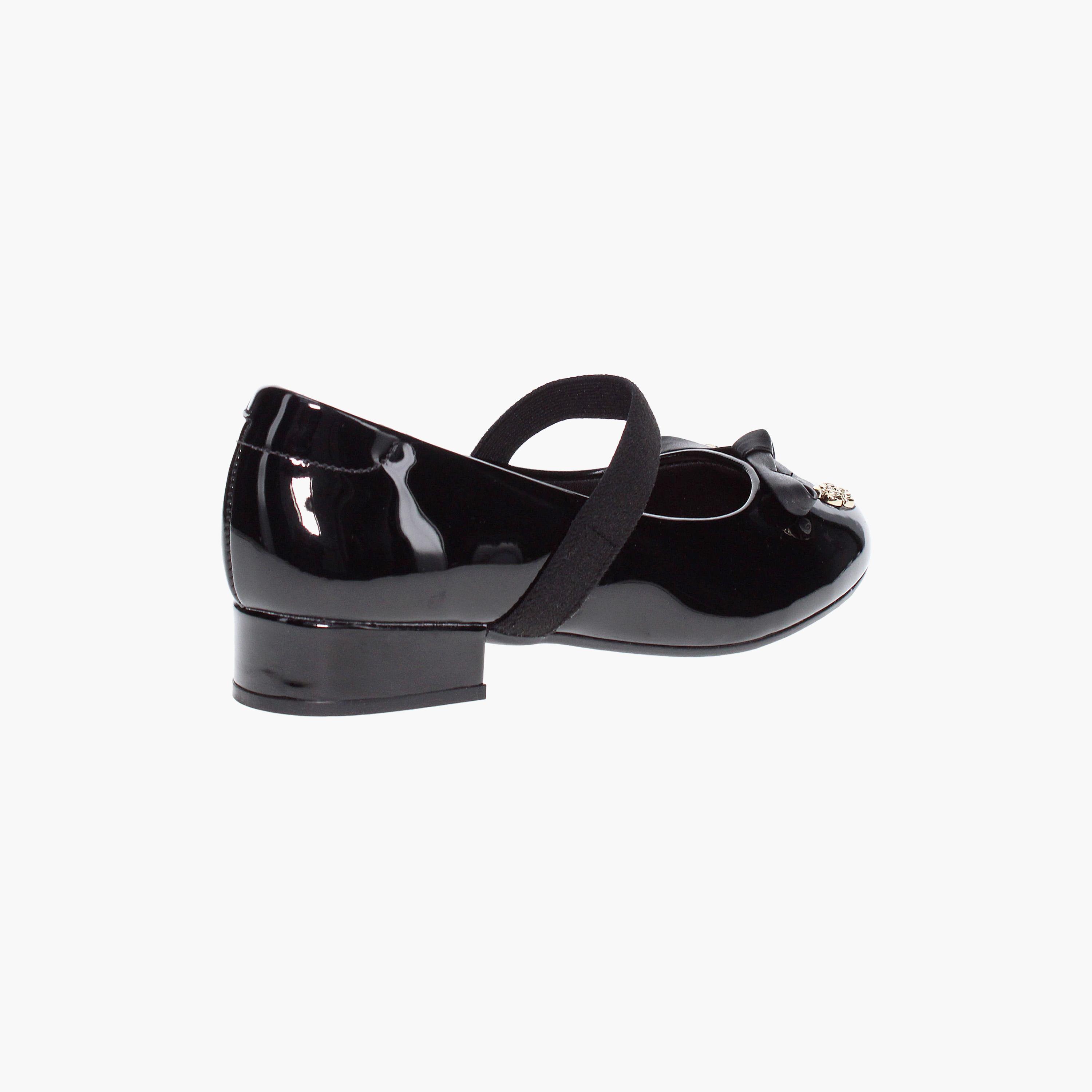 Molekinha by Geoomnii Kids Mary Jane with Golden Bow Detail | 2528-117-13552      -girls-shoes-ballerinas-image-2