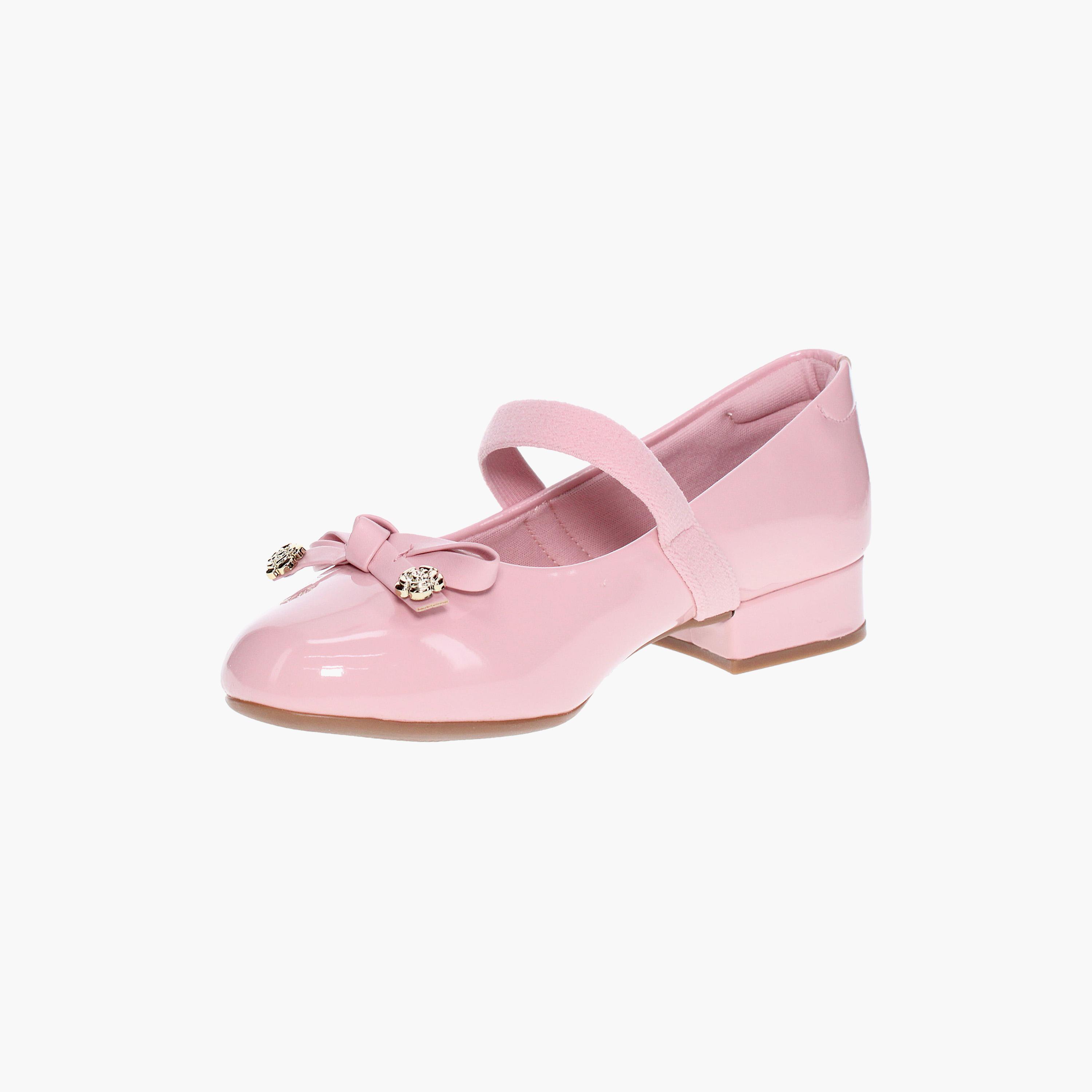 ماري جين من موليكينها للاطفال مع مزين فيونكة ذهبية | 2528-117-13552-girls-shoes-ballerinas-image-3