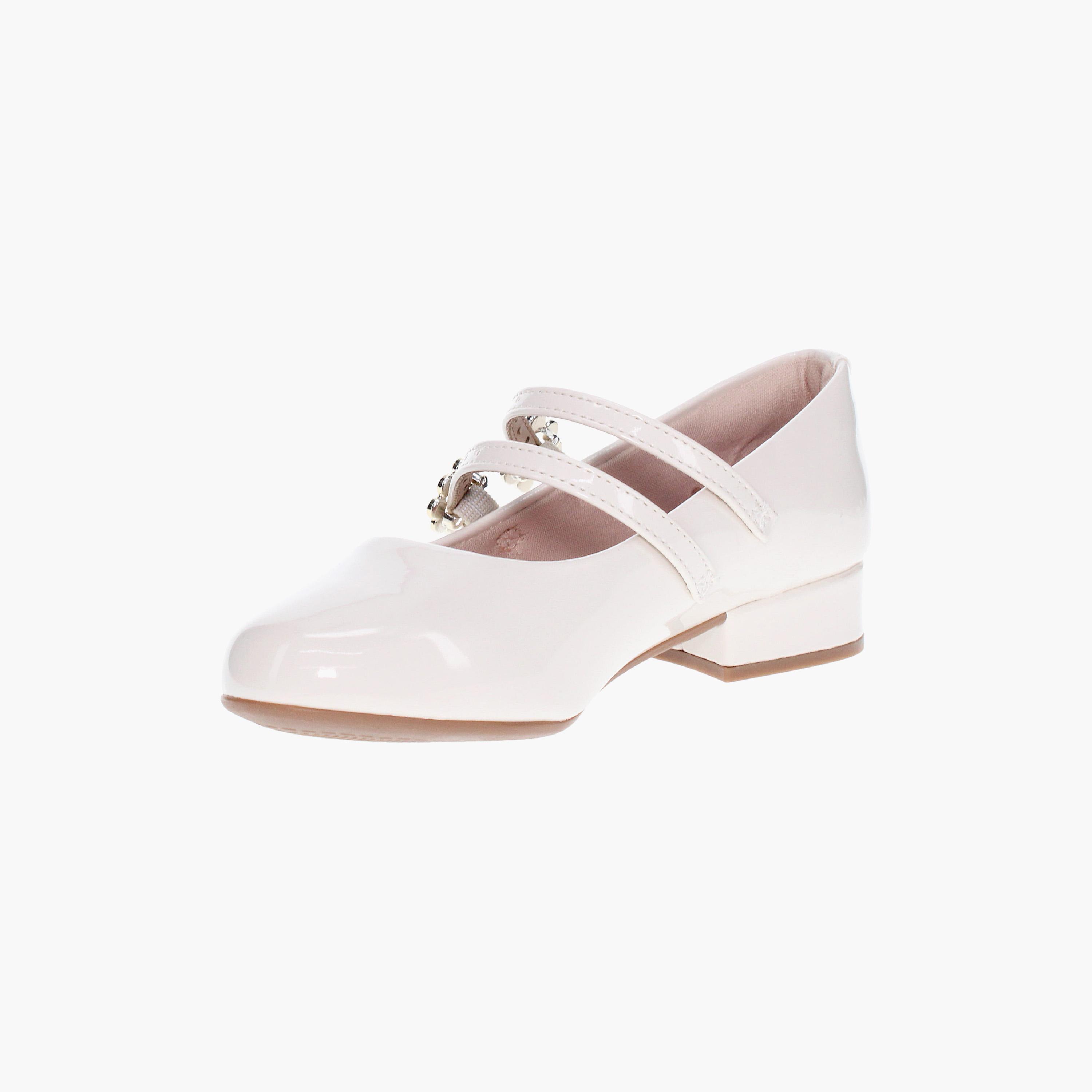 ماري جين من موليكينها للاطفال مع مزين فيونكة ذهبية | 2528-118-13488-girls-shoes-loafers-image-3