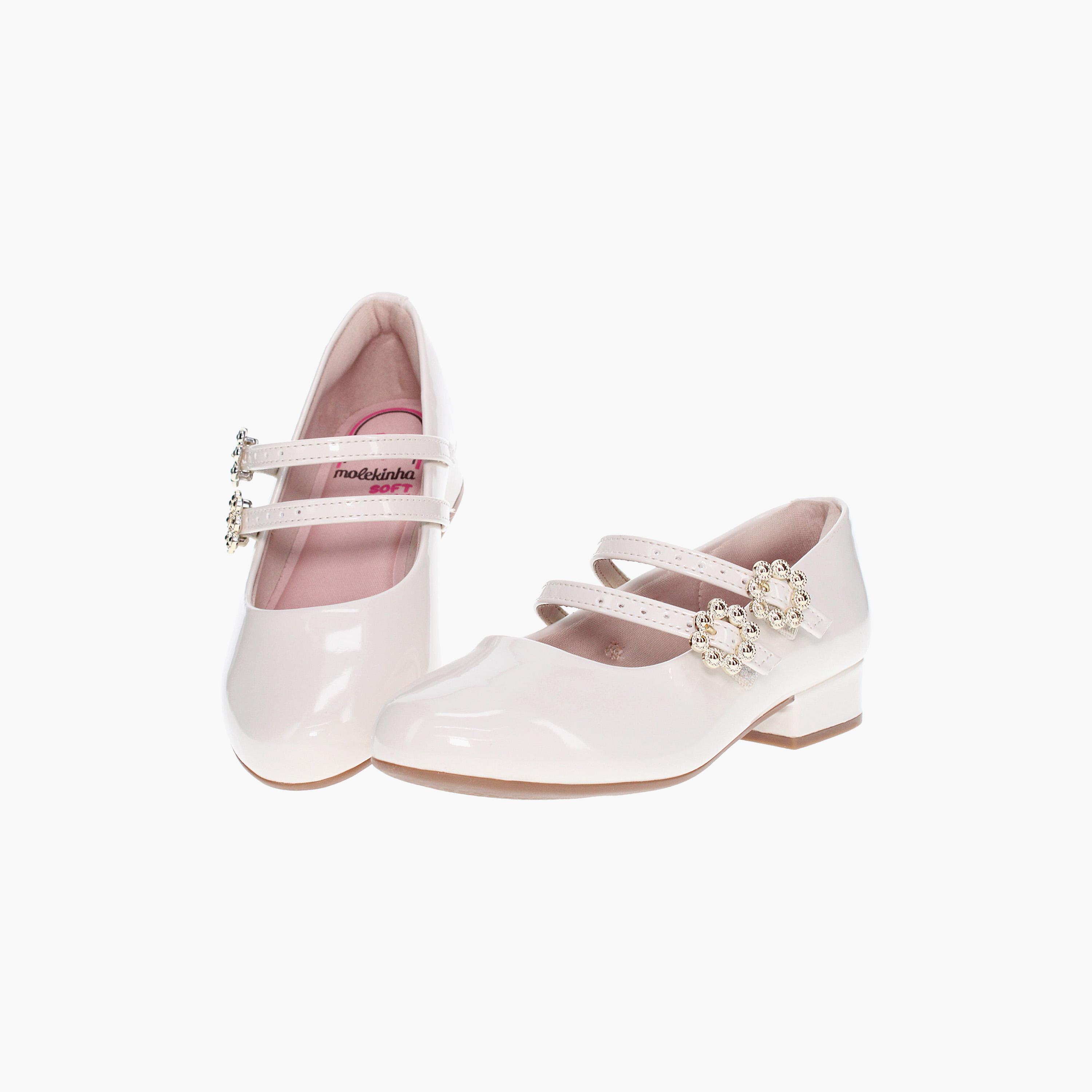 ماري جين من موليكينها للاطفال مع مزين فيونكة ذهبية | 2528-118-13488-girls-shoes-loafers-image-4